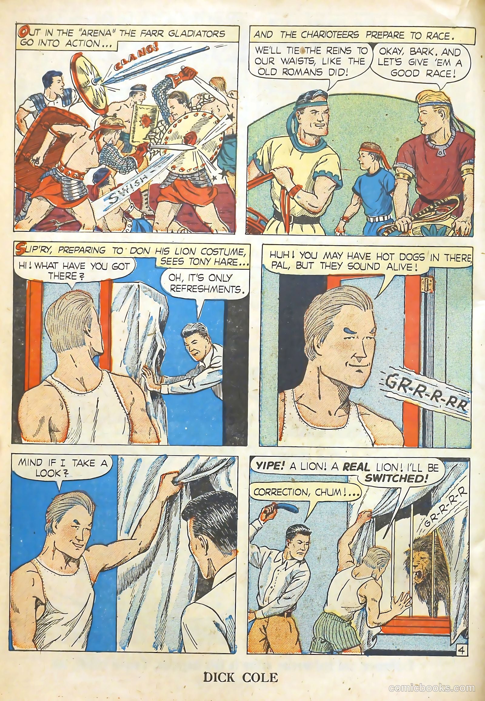 Dick Cole #5 — page 7 of 37
