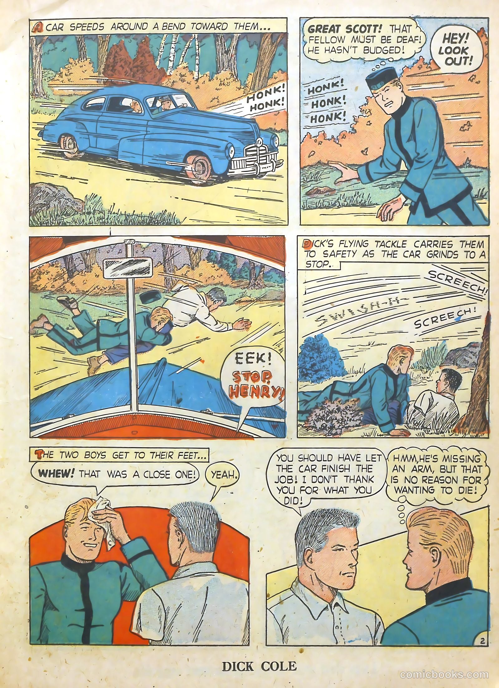 Dick Cole #5 — page 18 of 37