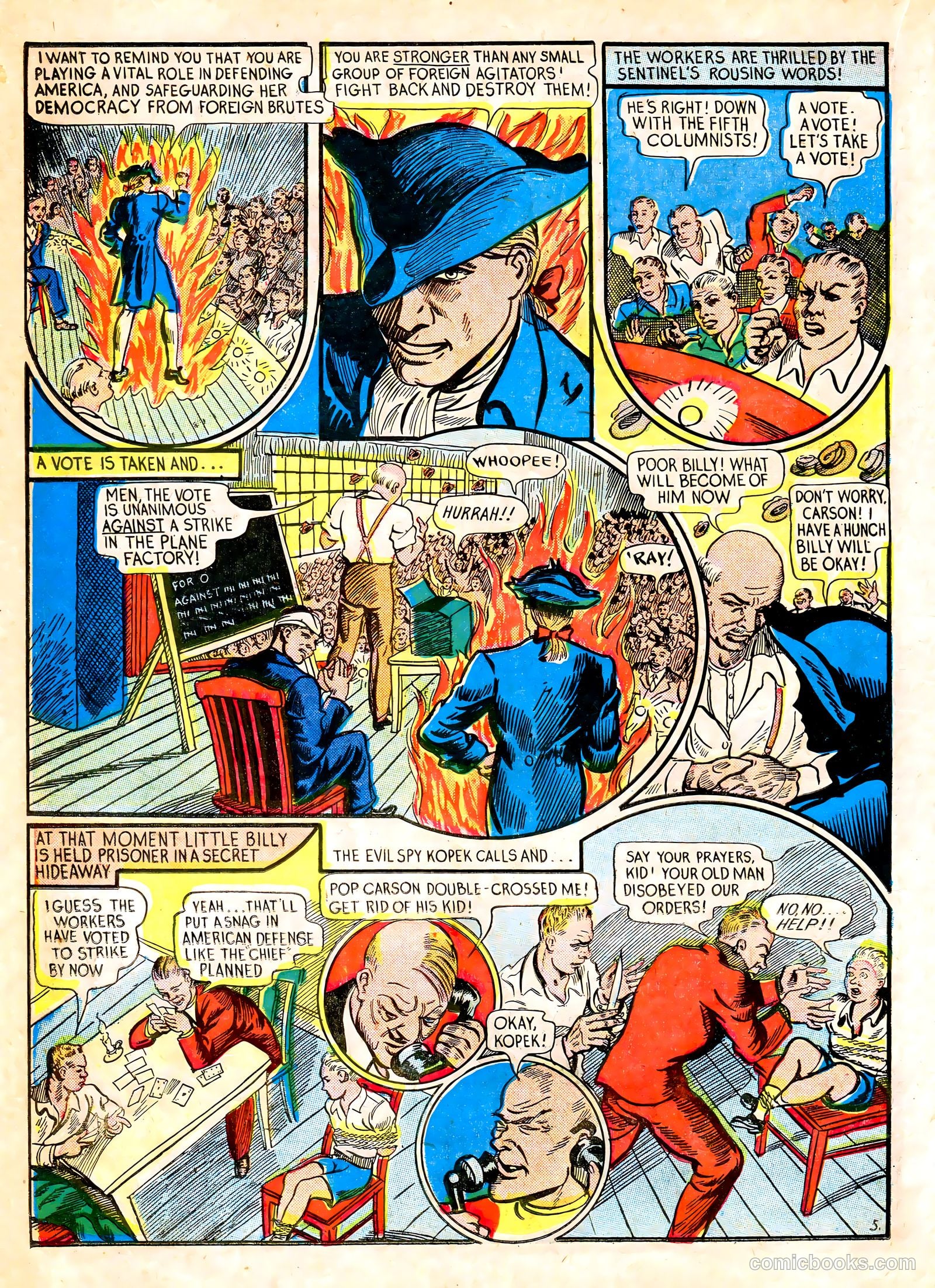 Liberty Guards Comics #1 — page 40 of 68
