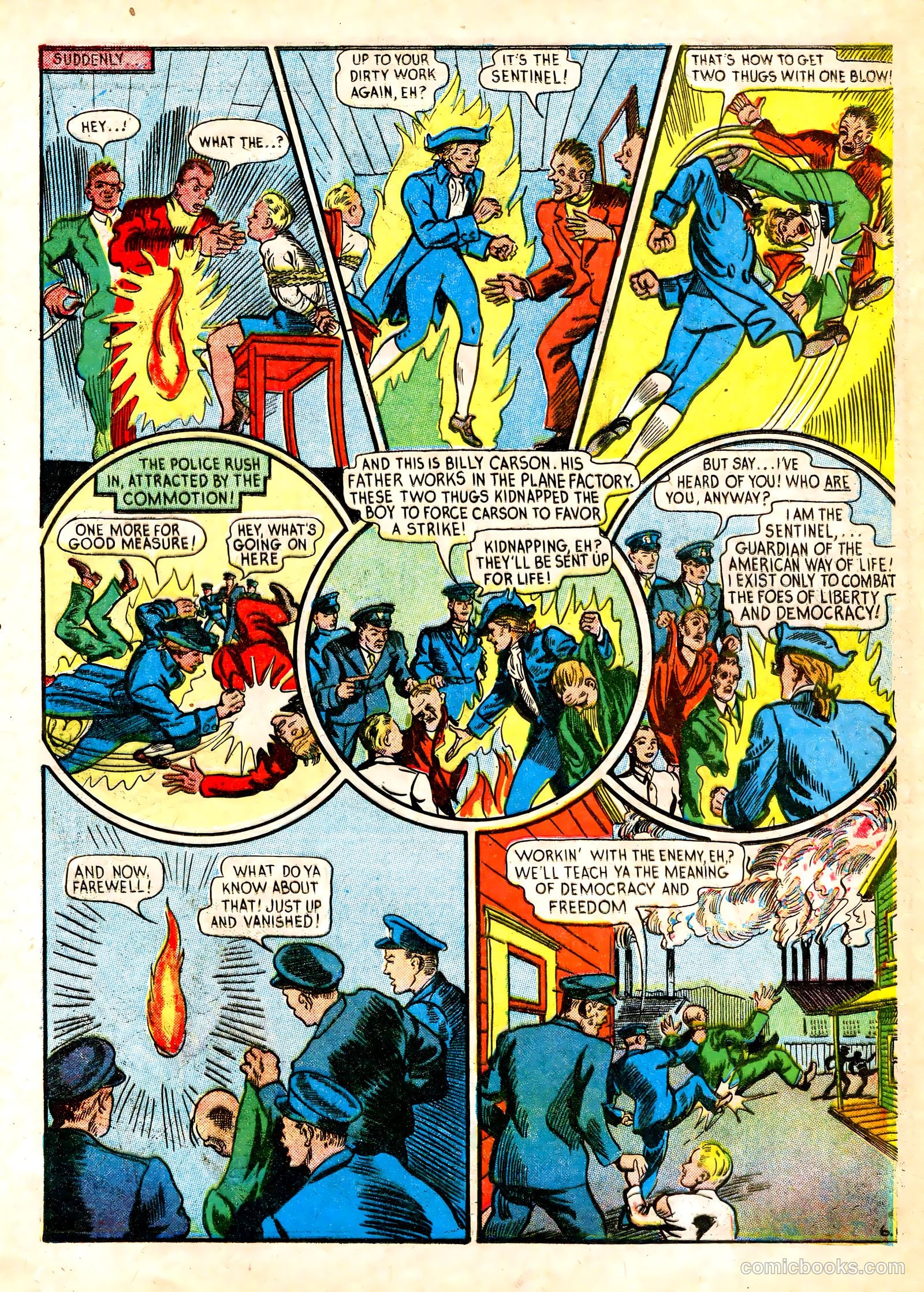 Liberty Guards Comics #1 — page 41 of 68