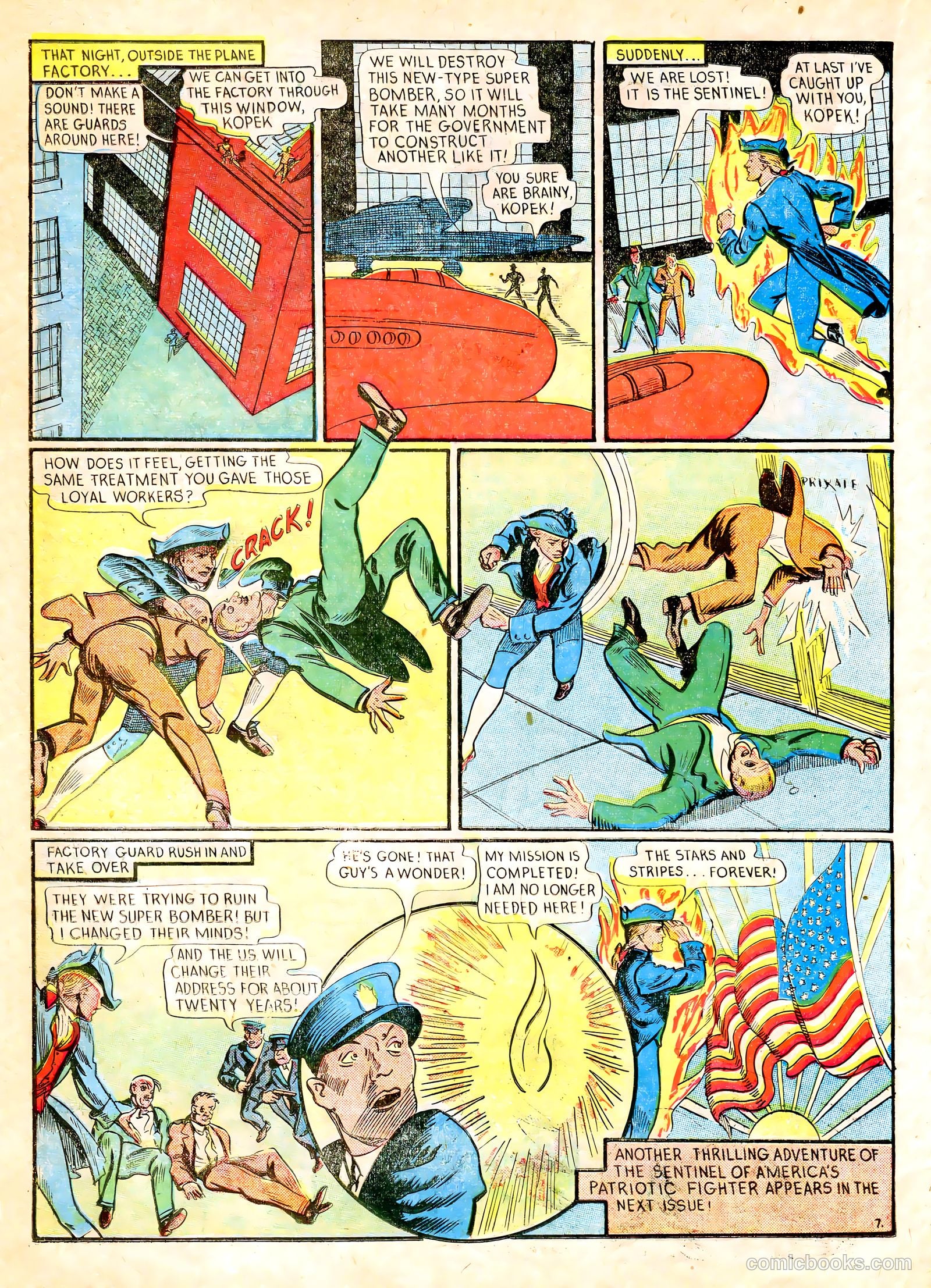 Liberty Guards Comics #1 — page 42 of 68