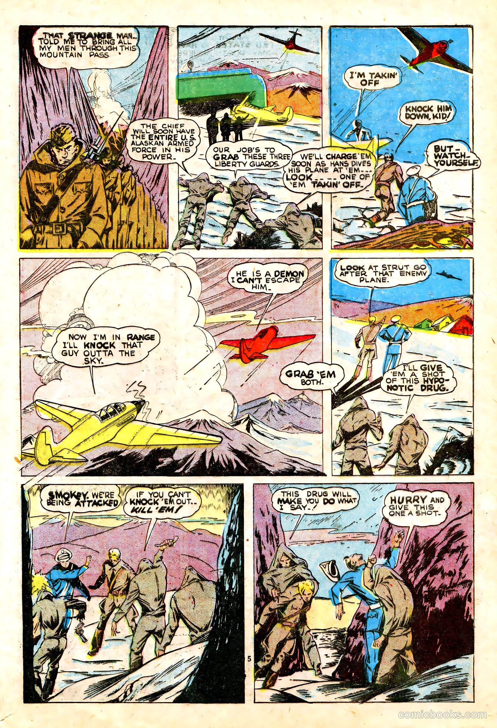 Liberty Guards Comics #1 — page 57 of 68