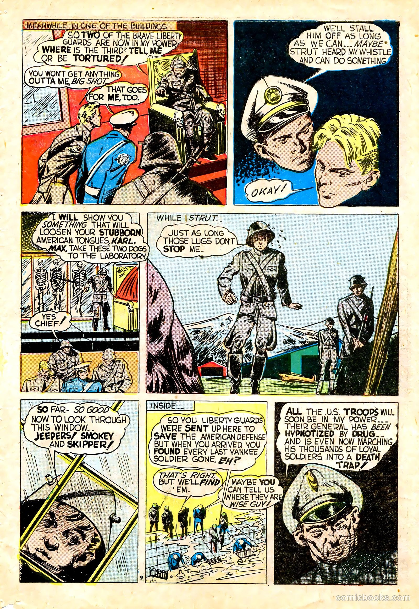 Liberty Guards Comics #1 — page 61 of 68