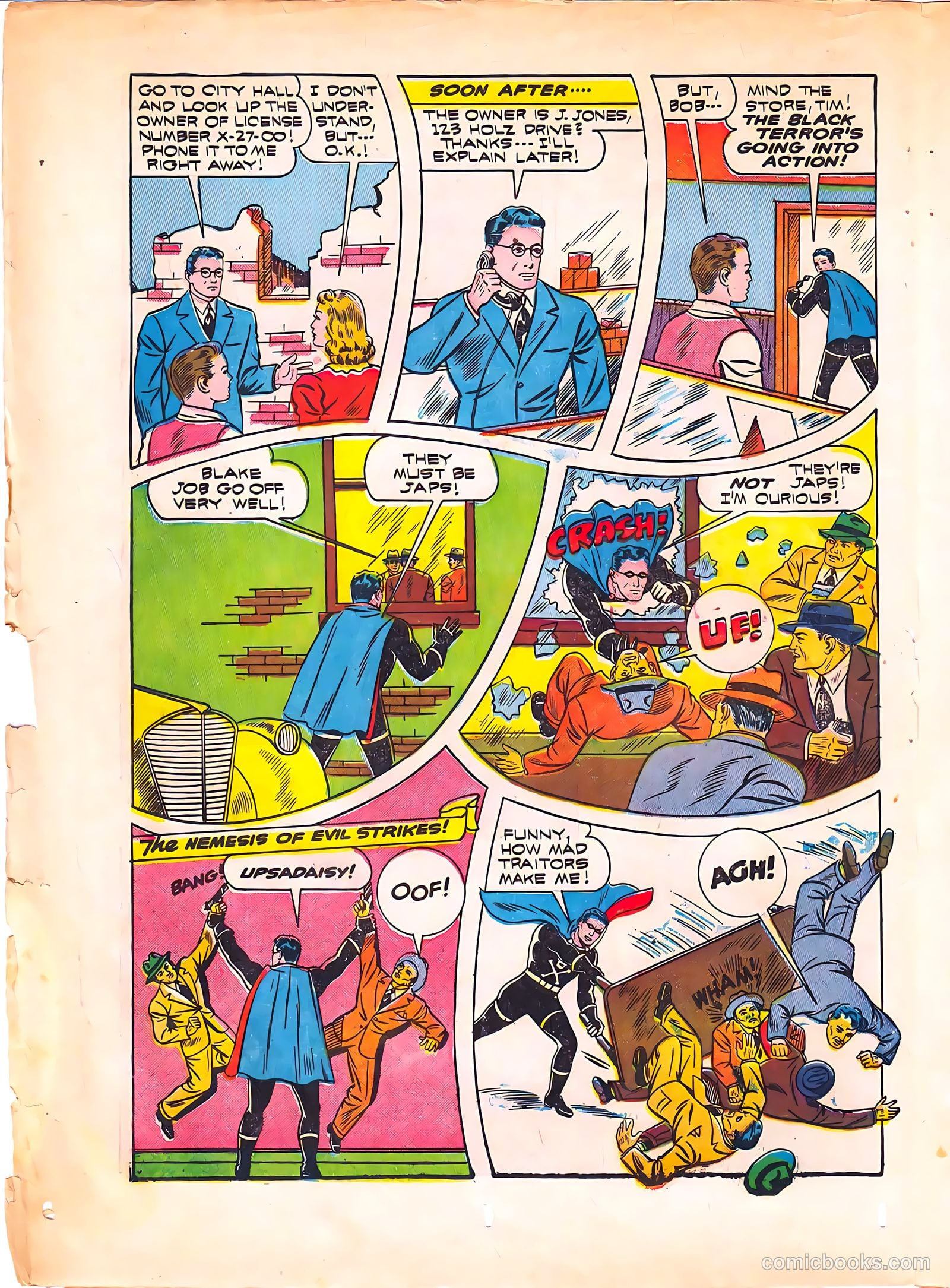 The Black Terror #1 — page 34 of 68
