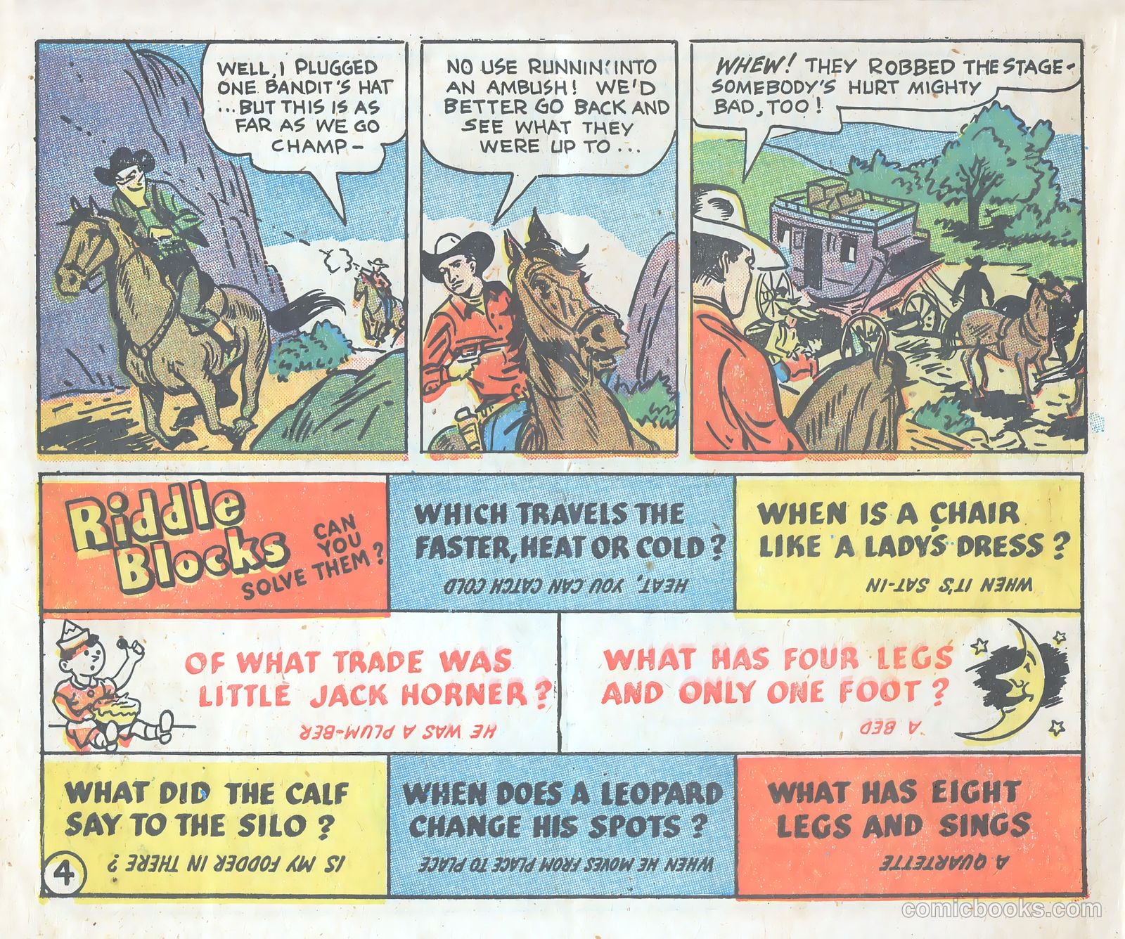 Gene Autry Adventure Comics and Play-Fun Book #[nn] — page 4 of 33