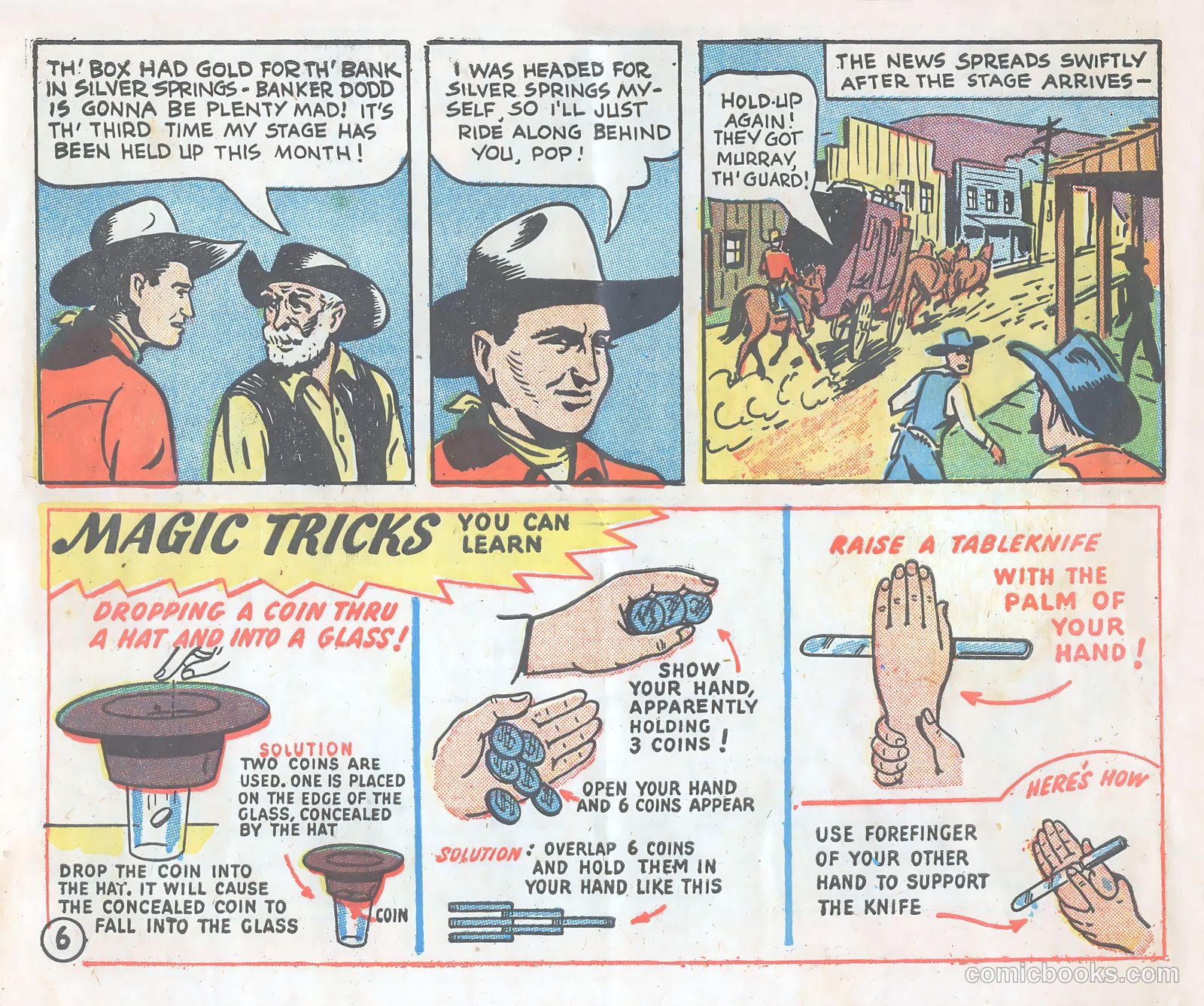 Gene Autry Adventure Comics and Play-Fun Book #[nn] — page 6 of 33