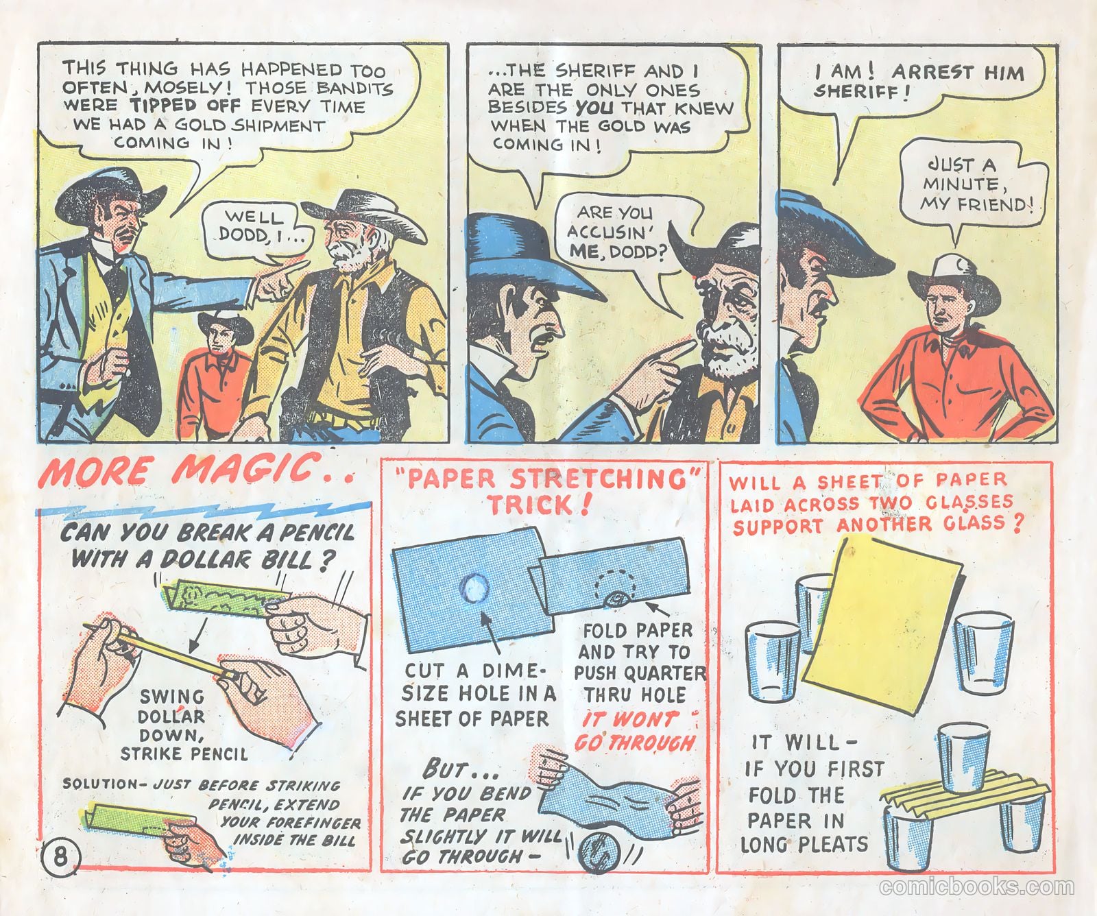 Gene Autry Adventure Comics and Play-Fun Book #[nn] — page 8 of 33