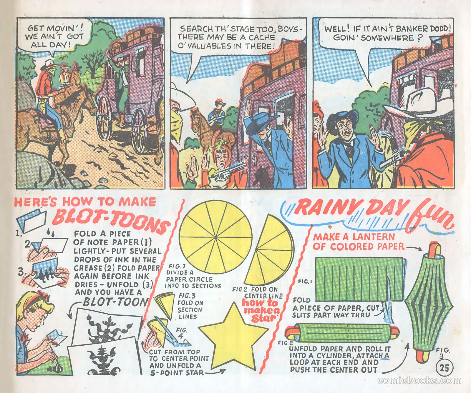 Gene Autry Adventure Comics and Play-Fun Book #[nn] — page 25 of 33