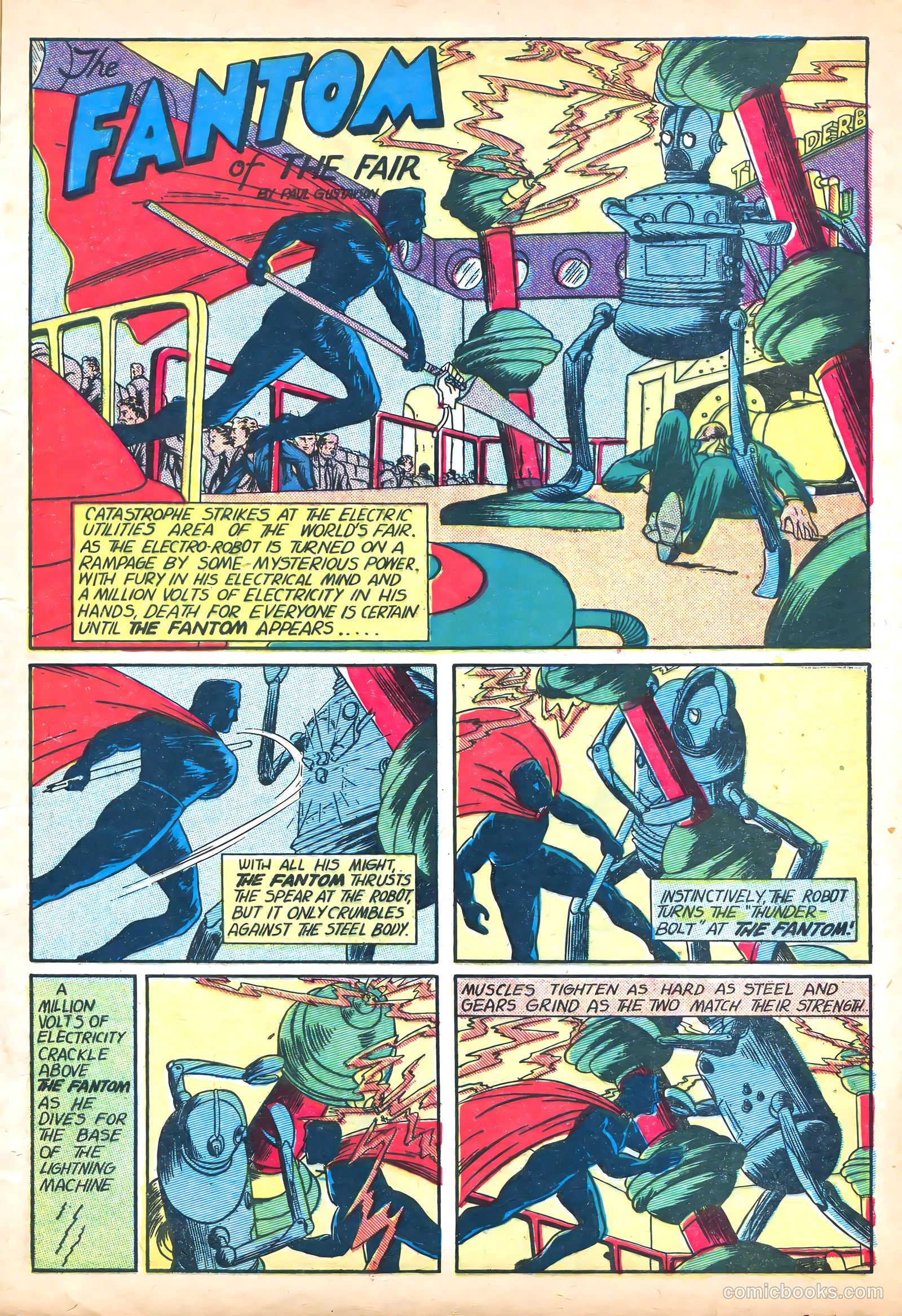 Amazing Mystery Funnies #15 — page 2 of 48