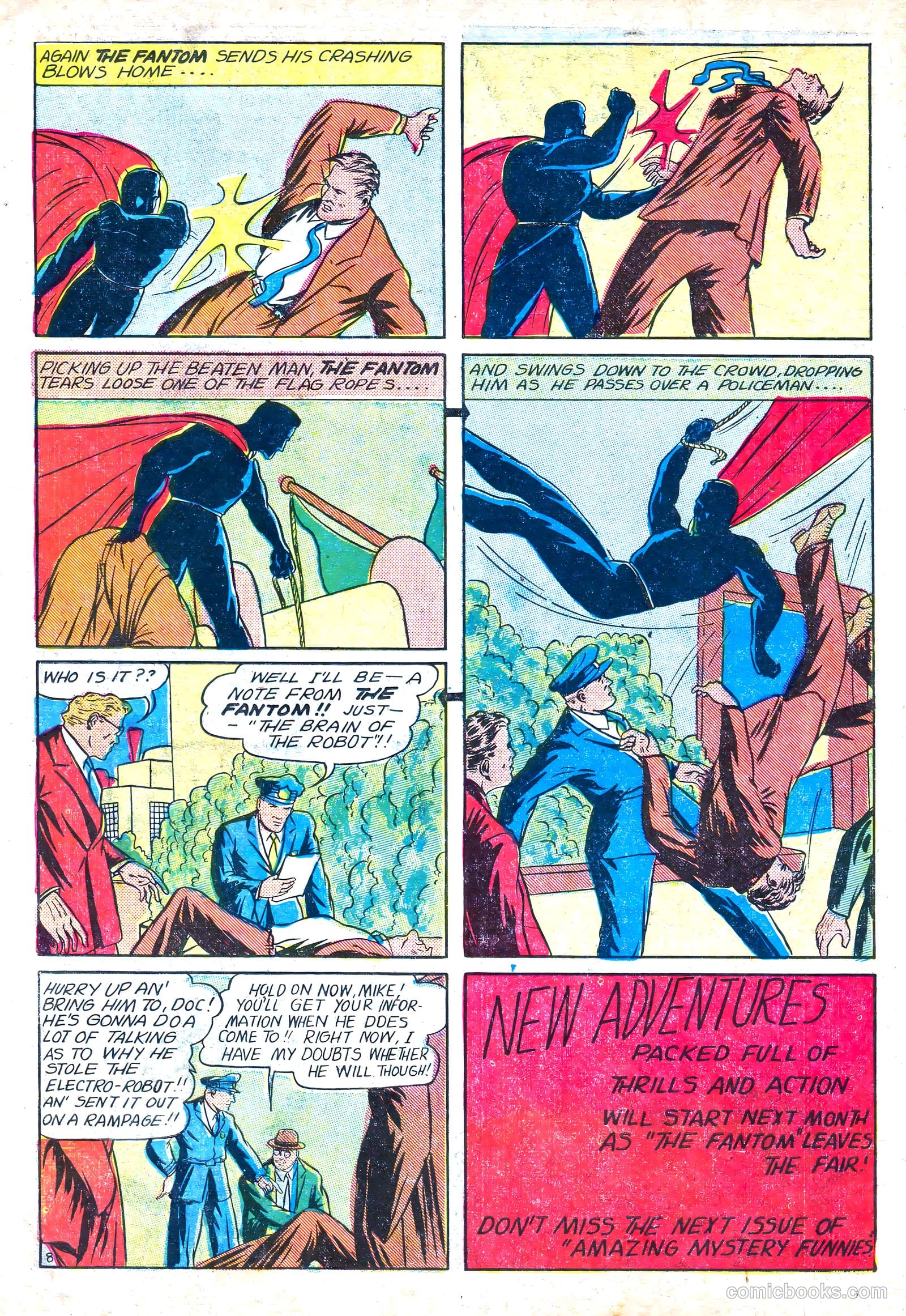 Amazing Mystery Funnies #15 — page 9 of 48