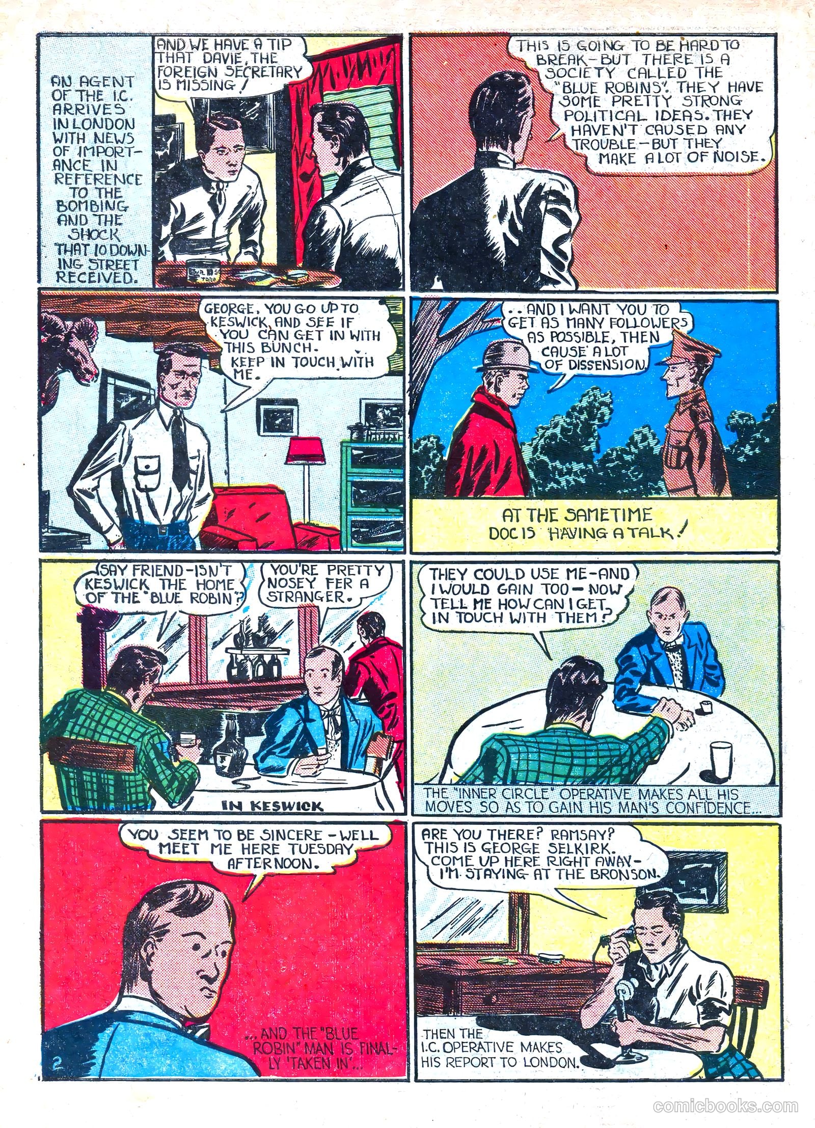 Amazing Mystery Funnies #15 — page 17 of 48