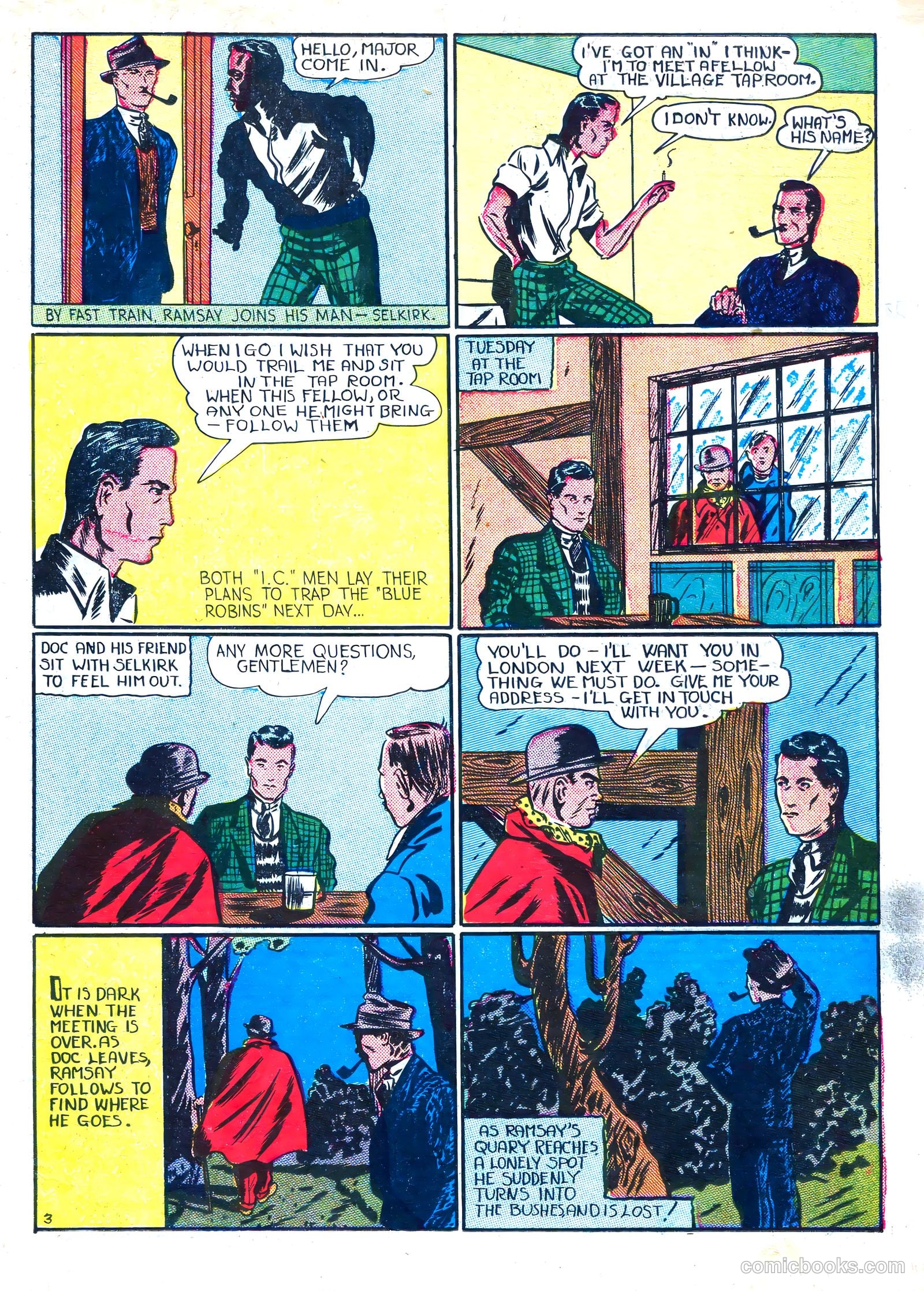 Amazing Mystery Funnies #15 — page 18 of 48