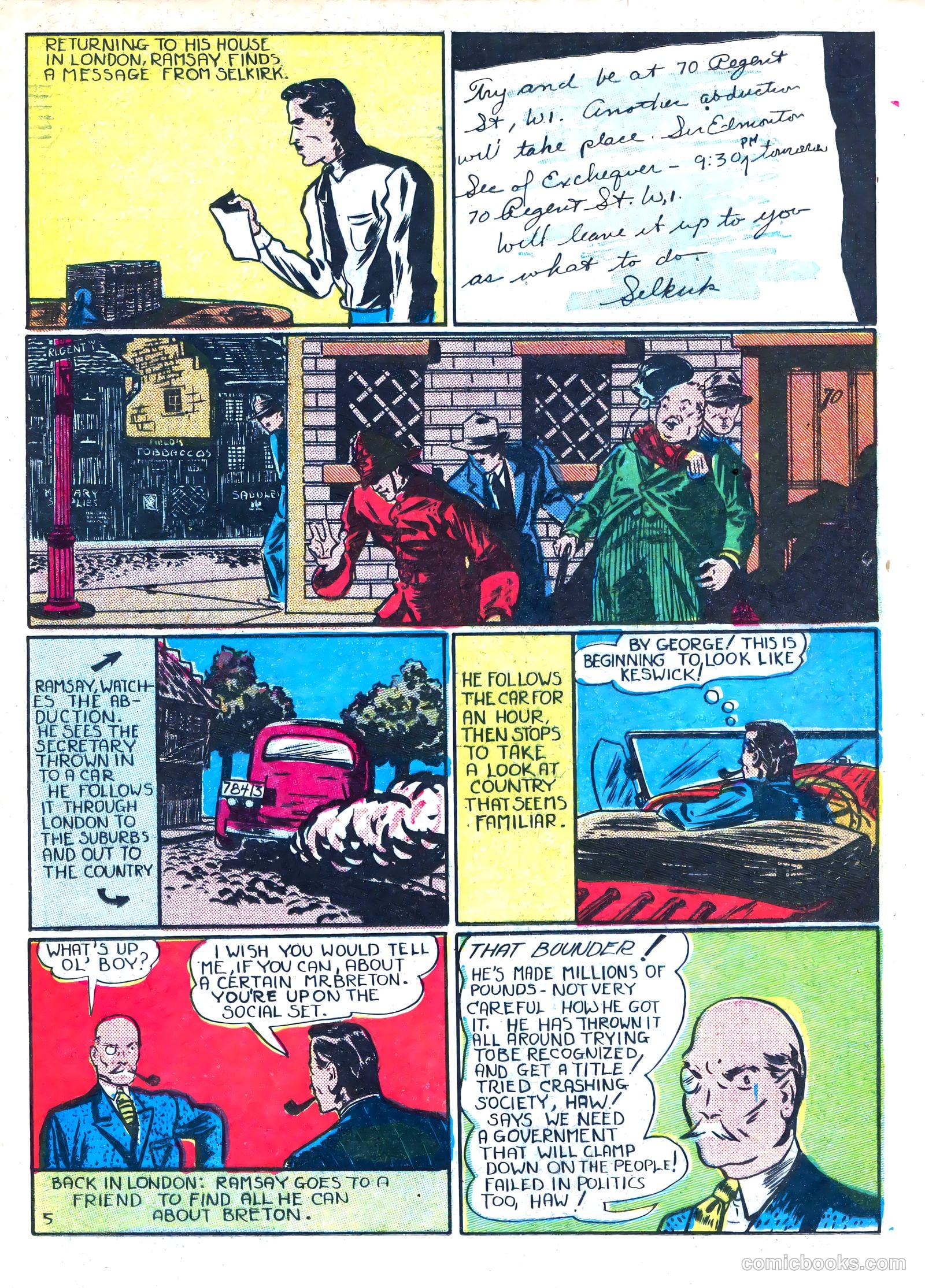 Amazing Mystery Funnies #15 — page 20 of 48