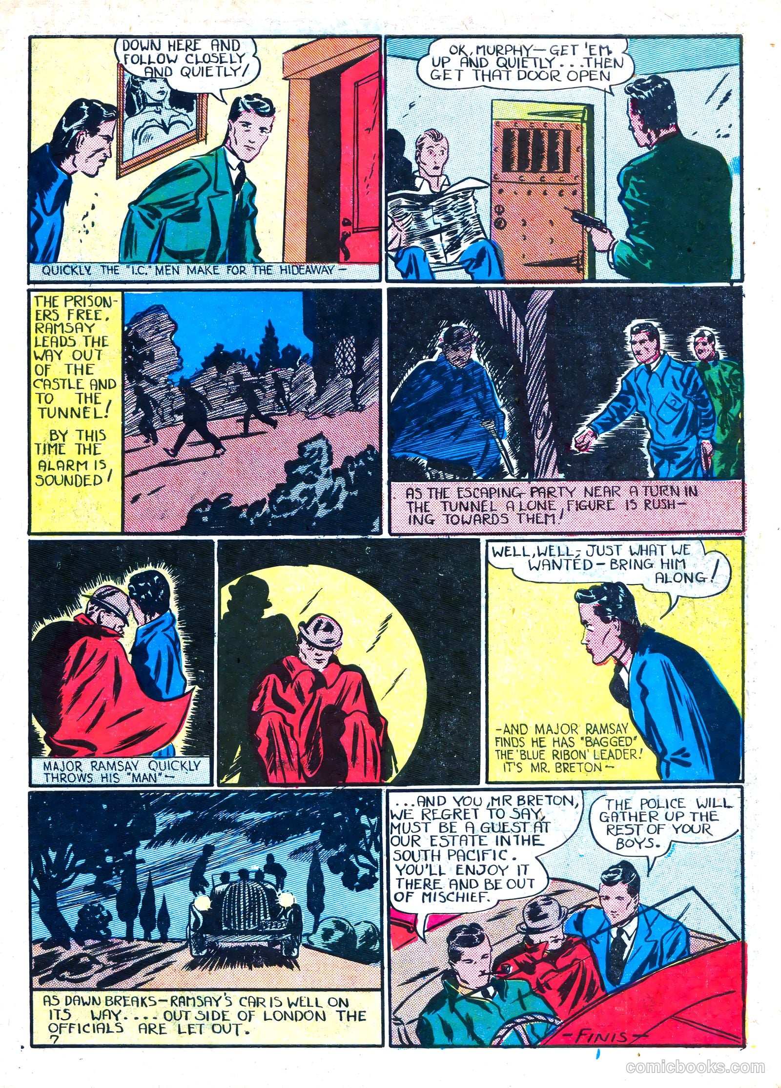 Amazing Mystery Funnies #15 — page 22 of 48