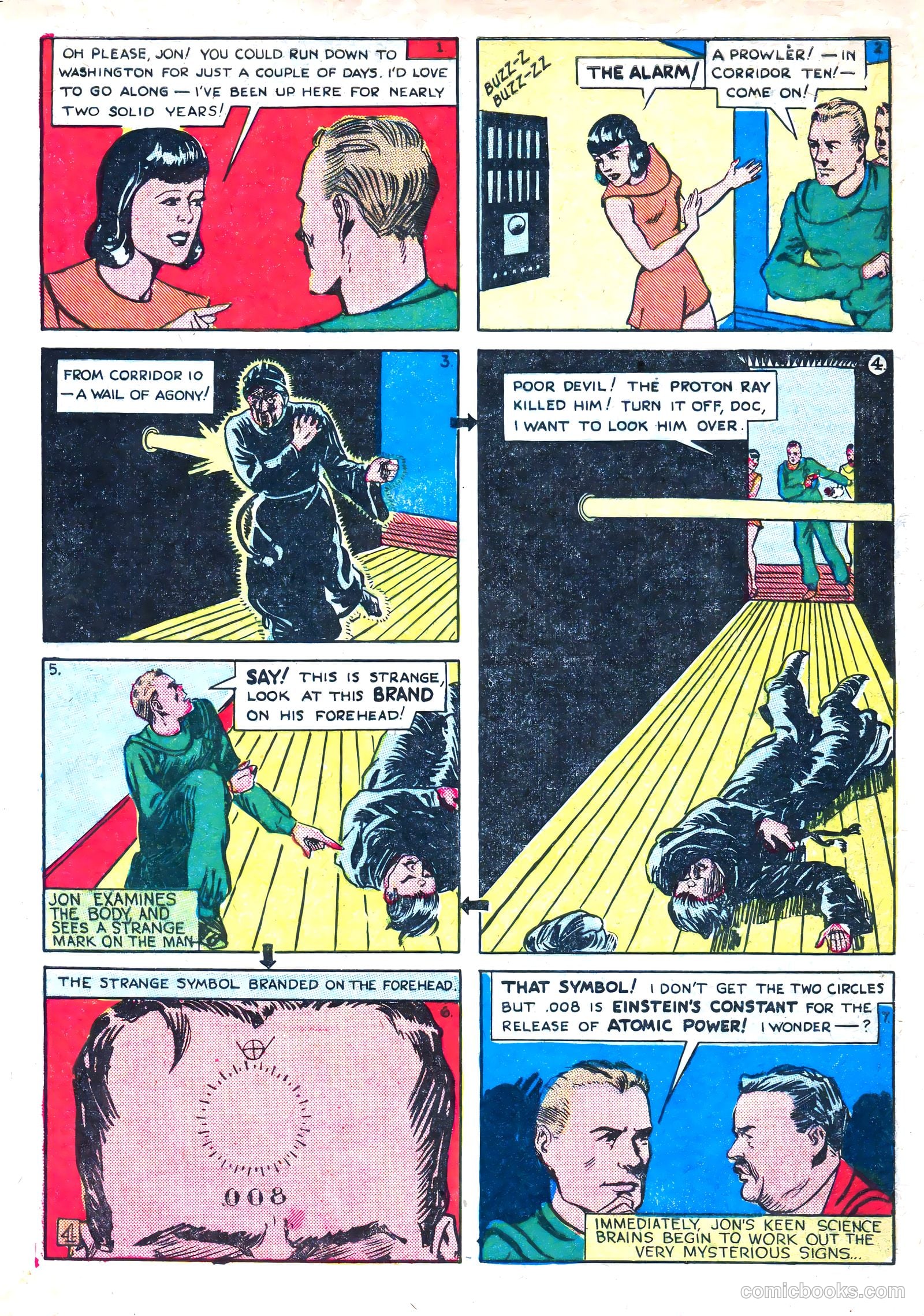 Amazing Mystery Funnies #15 — page 35 of 48