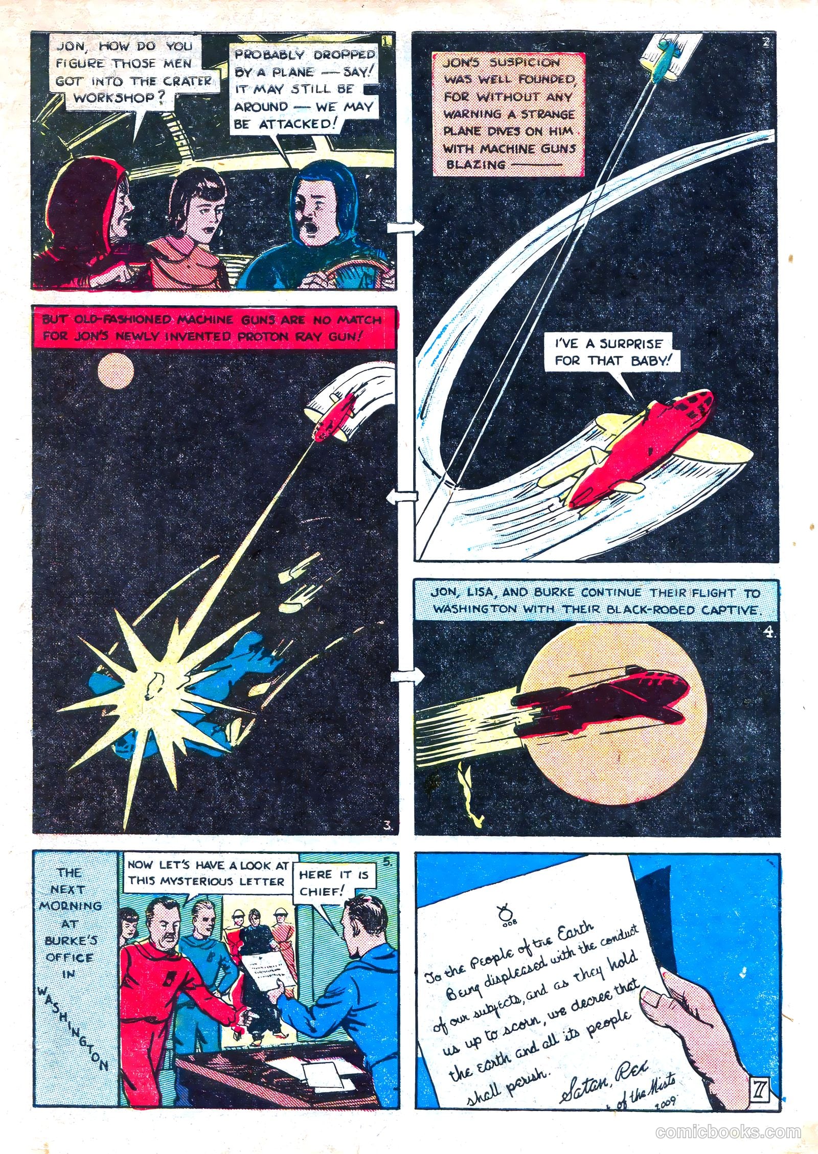 Amazing Mystery Funnies #15 — page 38 of 48