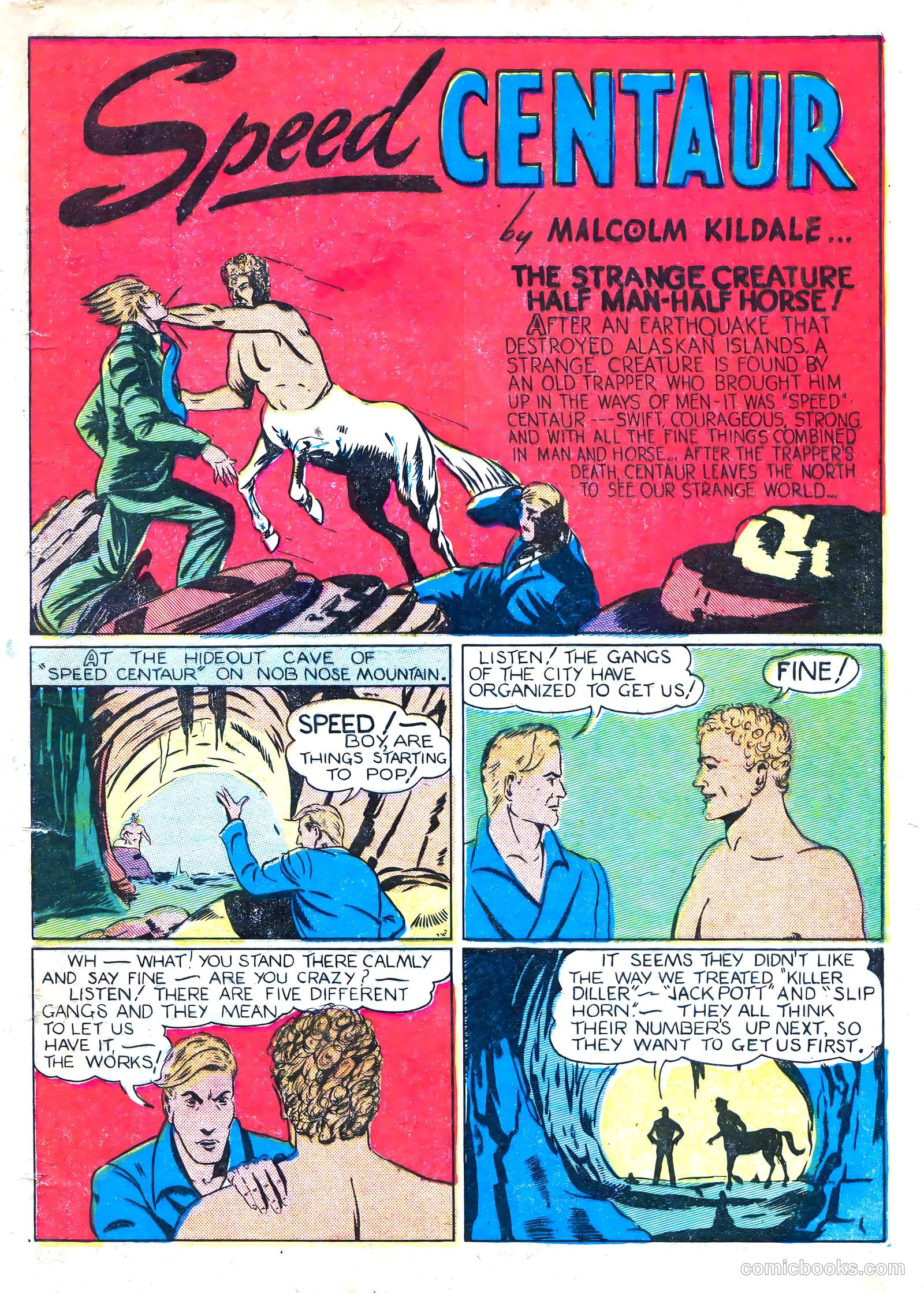 Amazing Mystery Funnies #15 — page 40 of 48