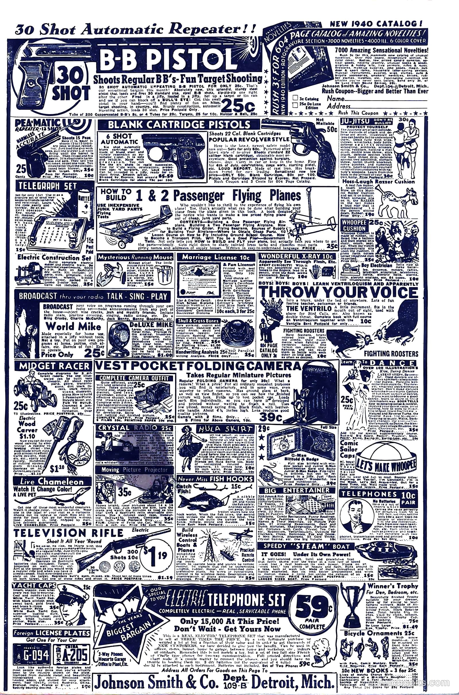 Amazing Mystery Funnies #15 — page 48 of 48