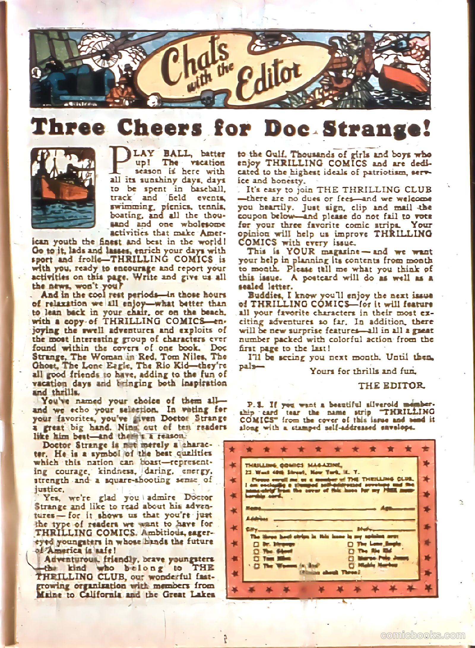 Thrilling Comics #6 — page 66 of 69