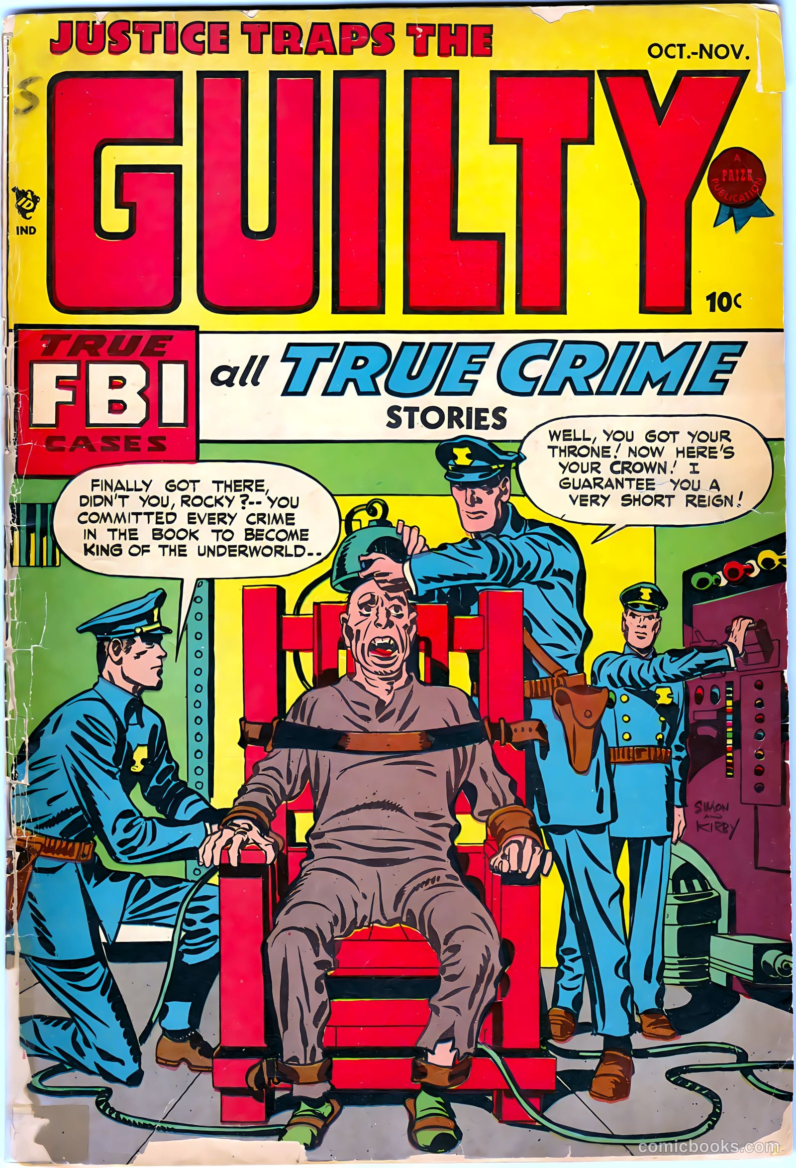 Justice Traps the Guilty #1 — page 1 of 52