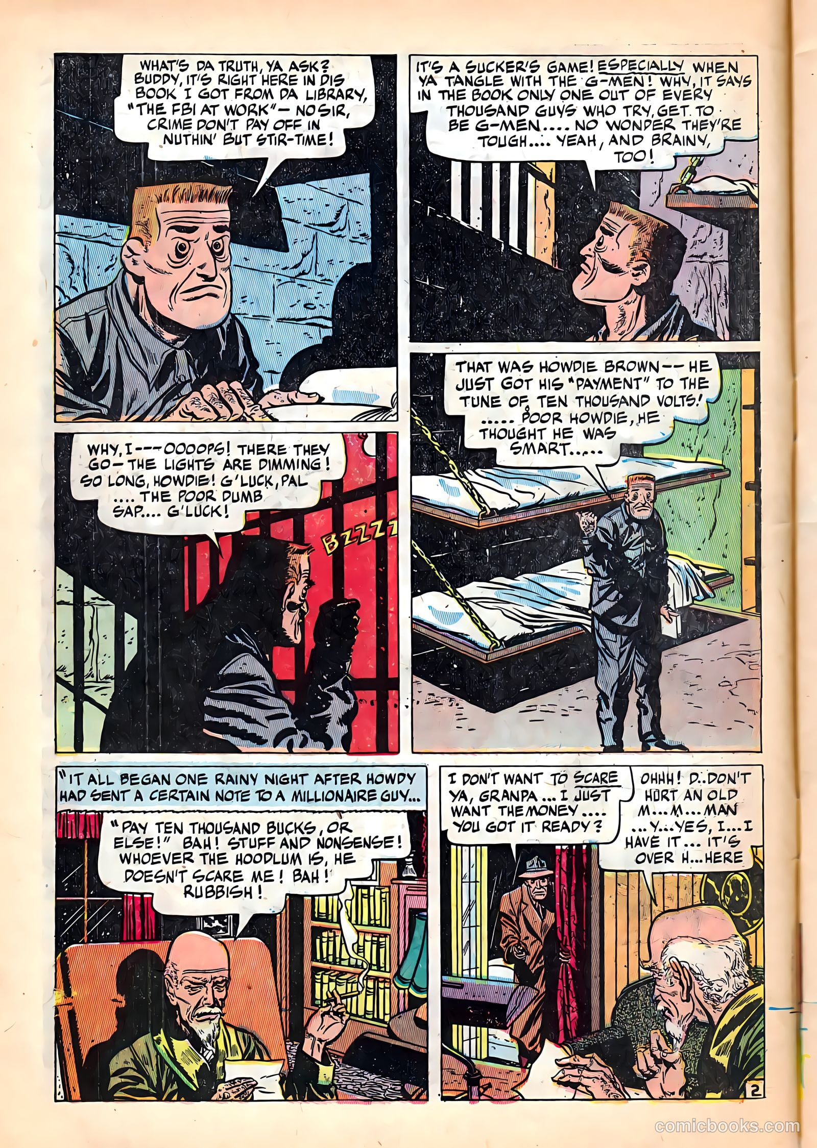 Justice Traps the Guilty #1 — page 12 of 52