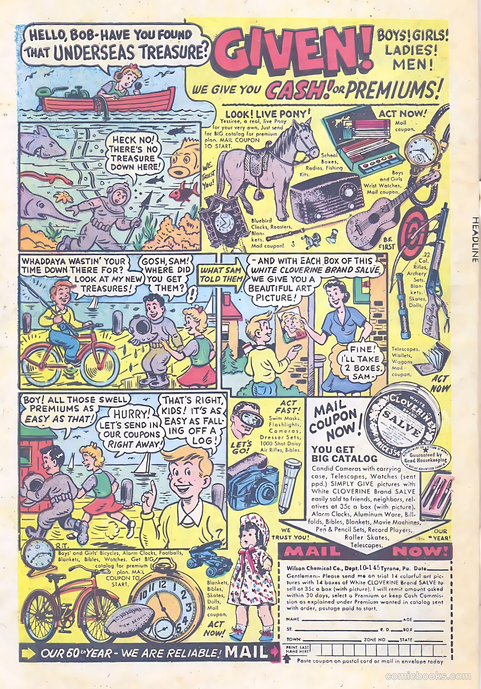 Headline Comics #69 — page 34 of 36