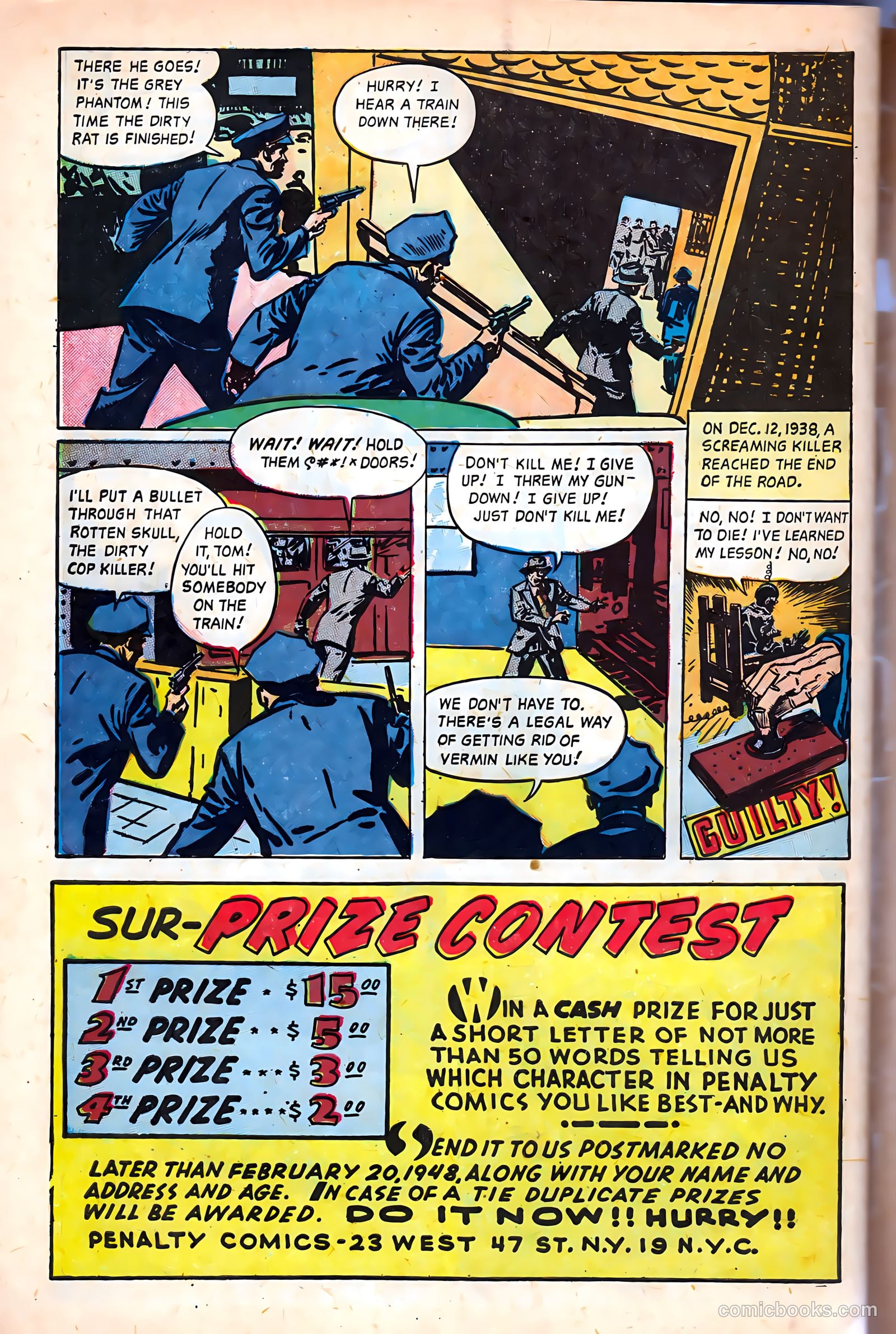 Crime Must Pay the Penalty #1 — page 50 of 52