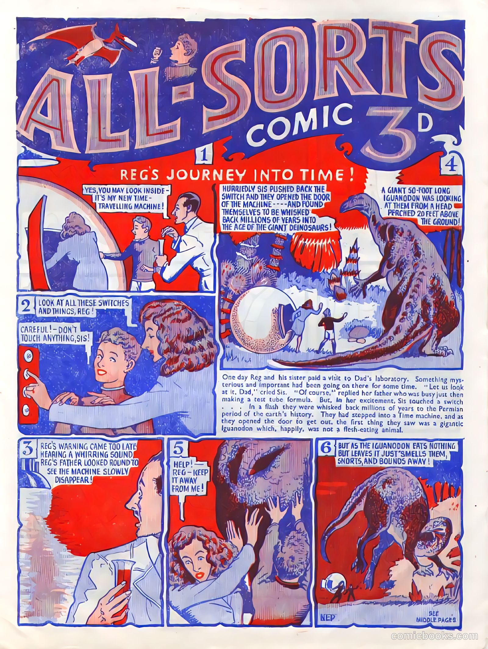 All Sorts Comic #1 — page 1 of 8