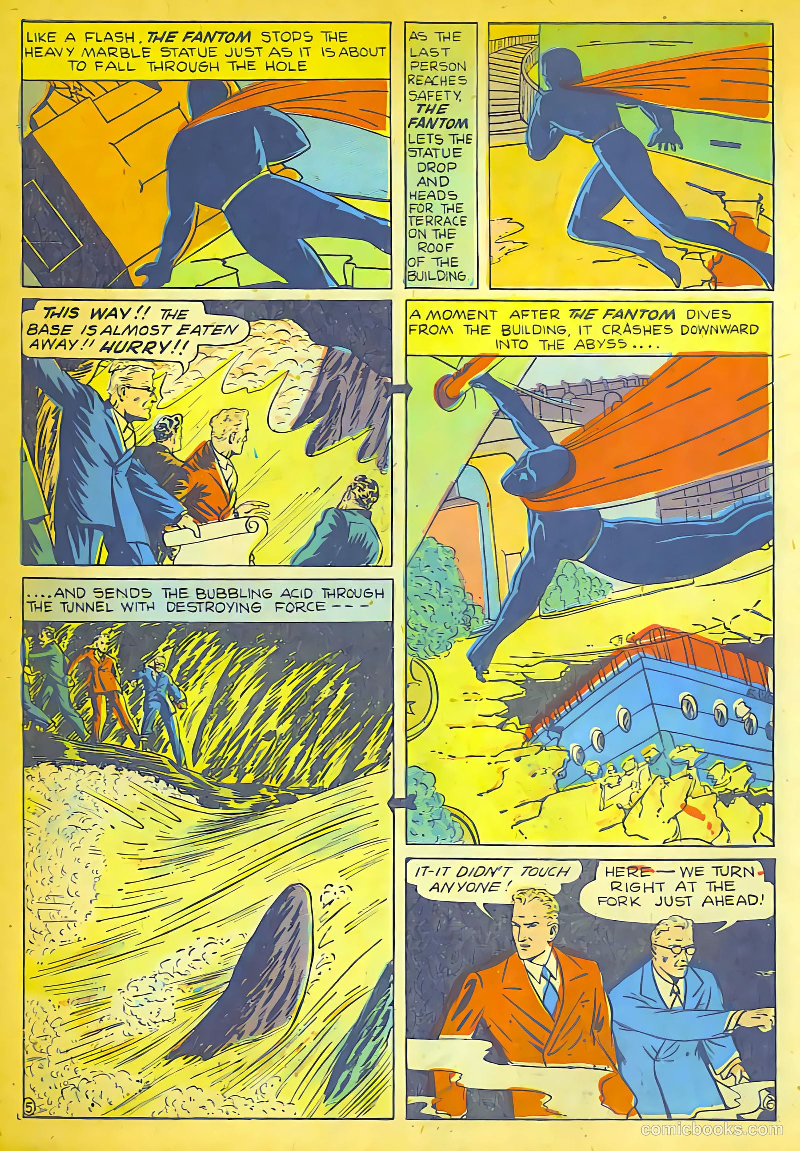 Amazing Mystery Funnies #14 — page 6 of 9