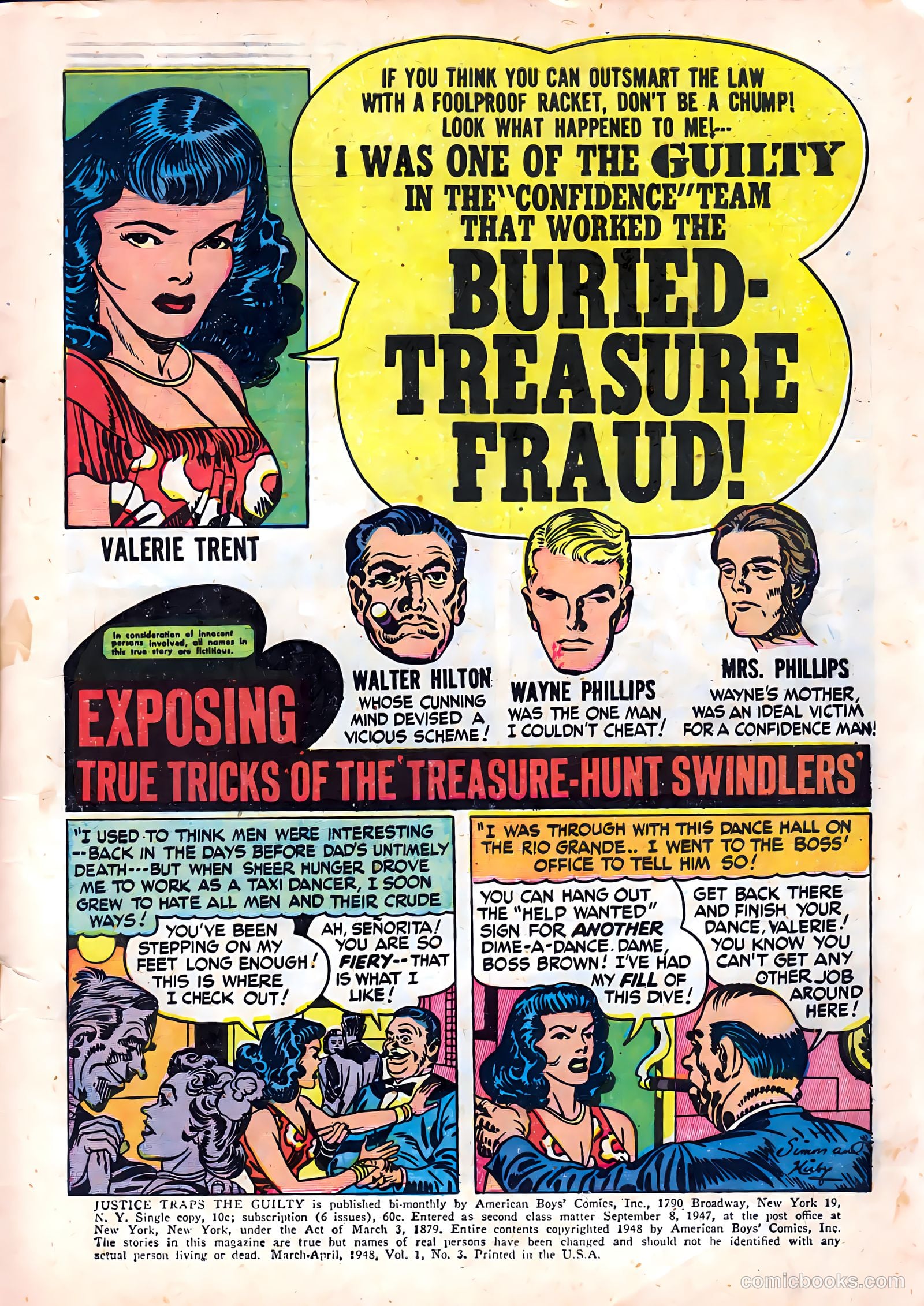 Justice Traps the Guilty #3 — page 3 of 52