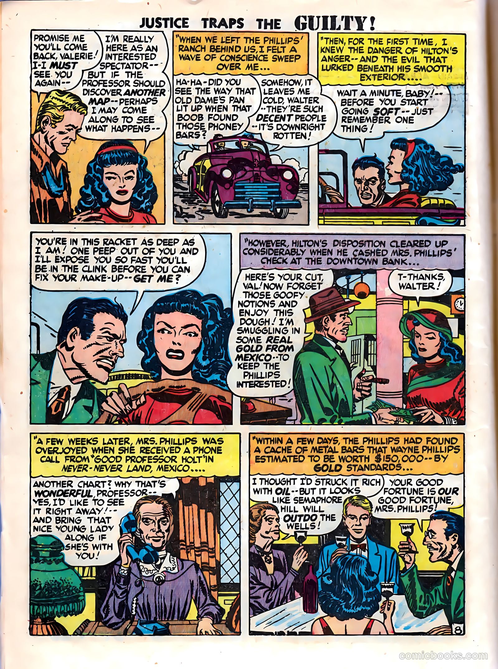 Justice Traps the Guilty #3 — page 10 of 52