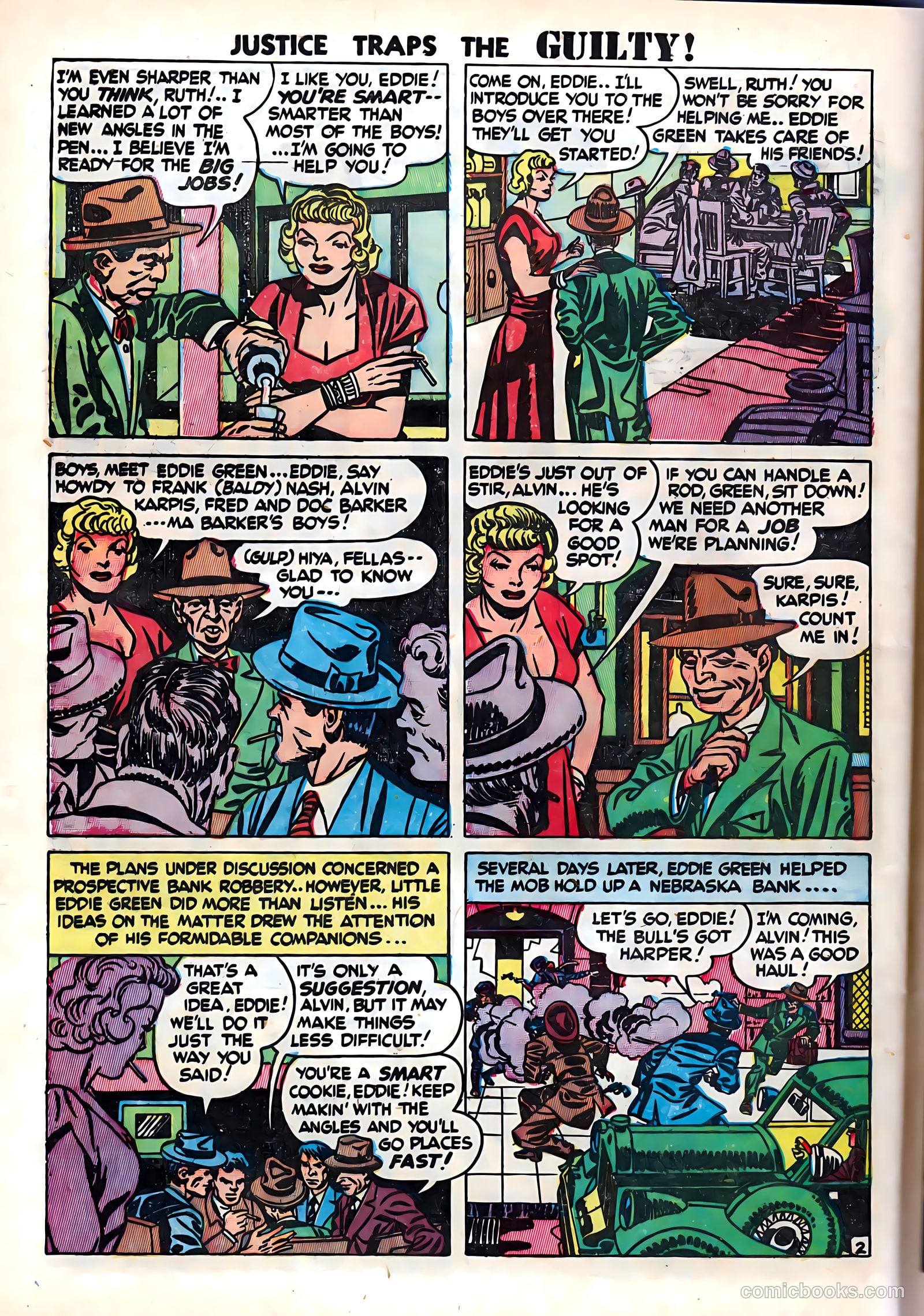 Justice Traps the Guilty #3 — page 42 of 52