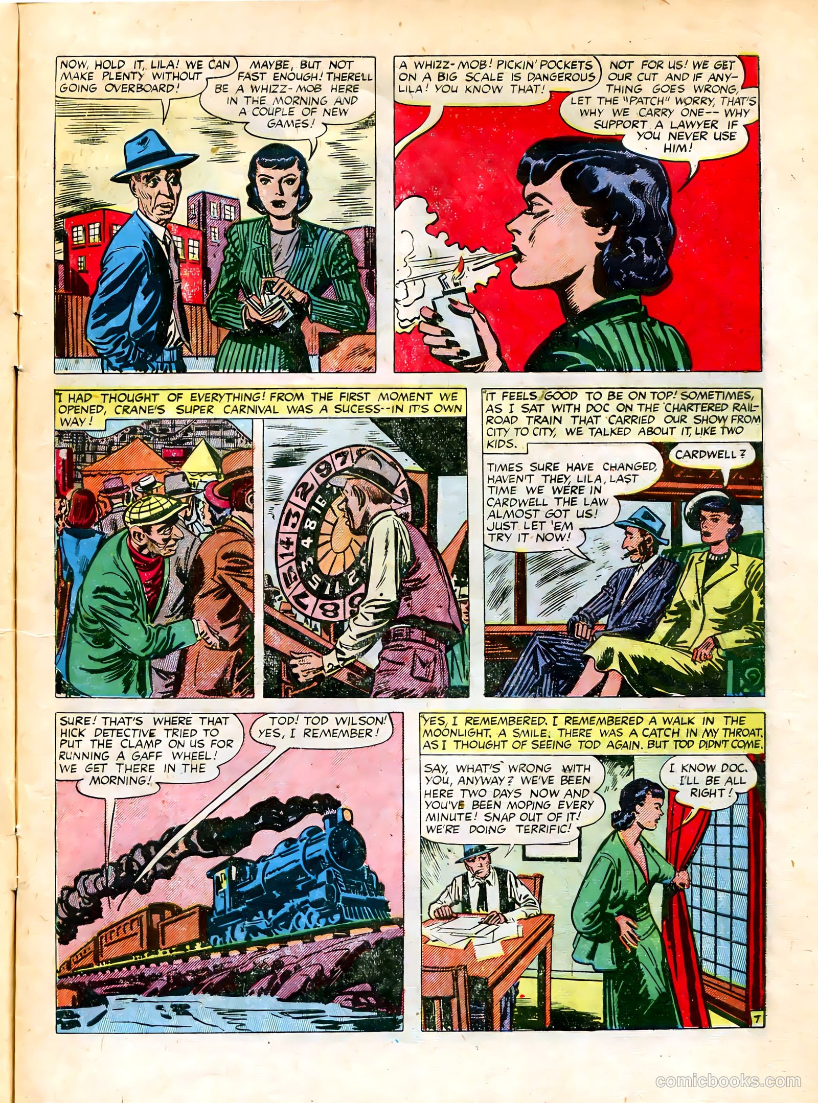 Justice Traps the Guilty #16 — page 9 of 52