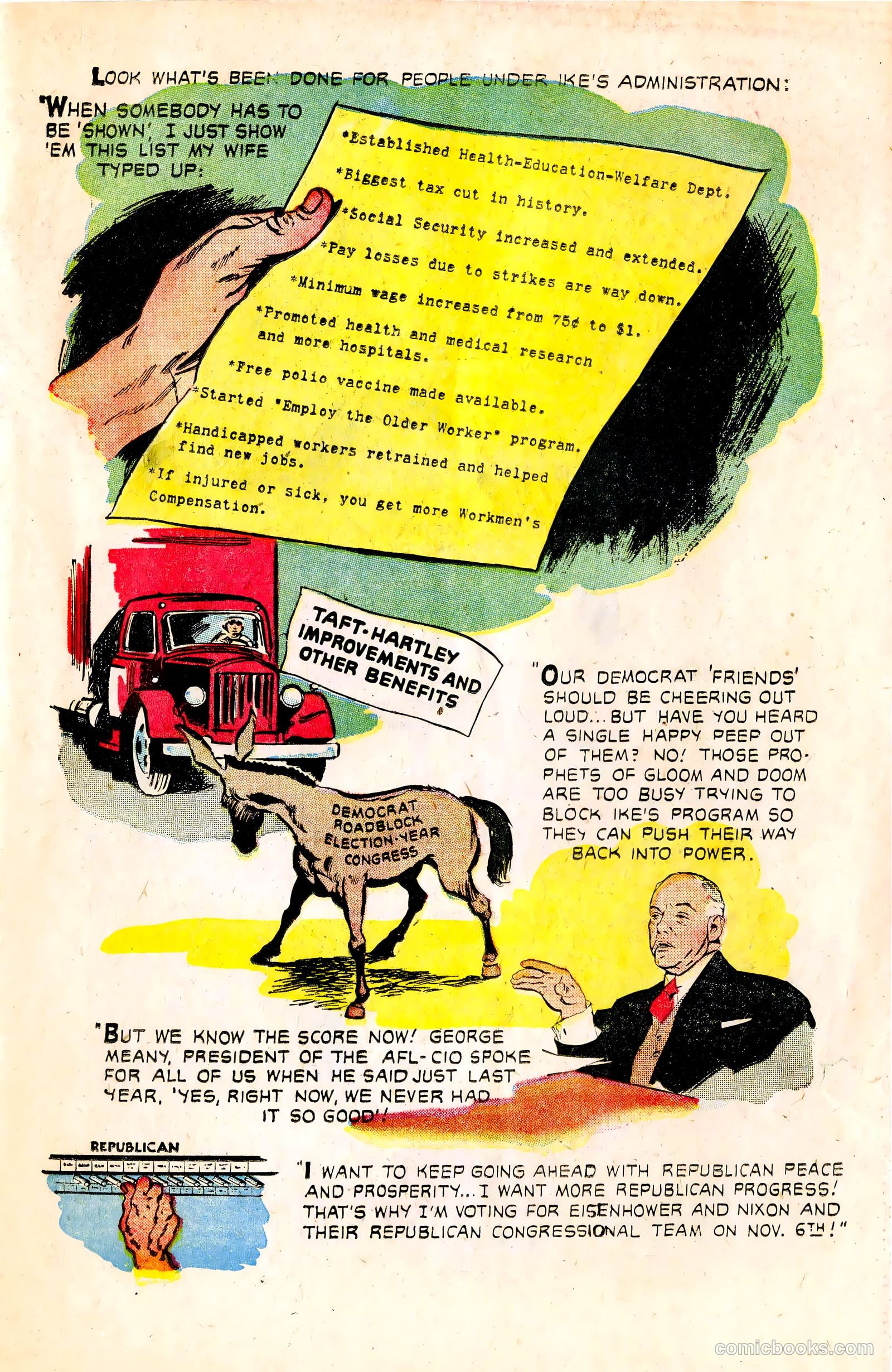 Forward with Eisenhower-Nixon #nn — page 9 of 16