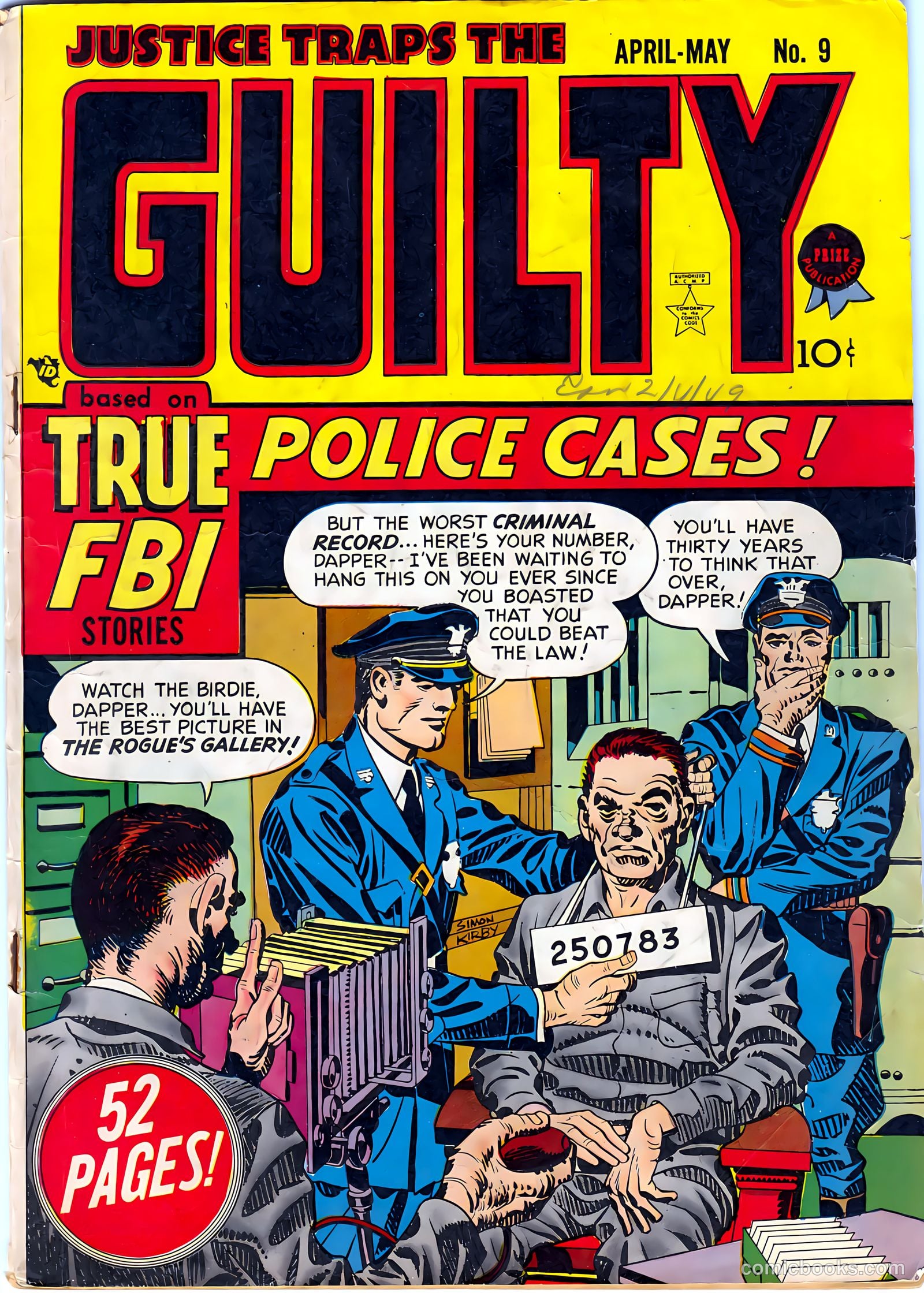 Justice Traps the Guilty #9 — page 1 of 52