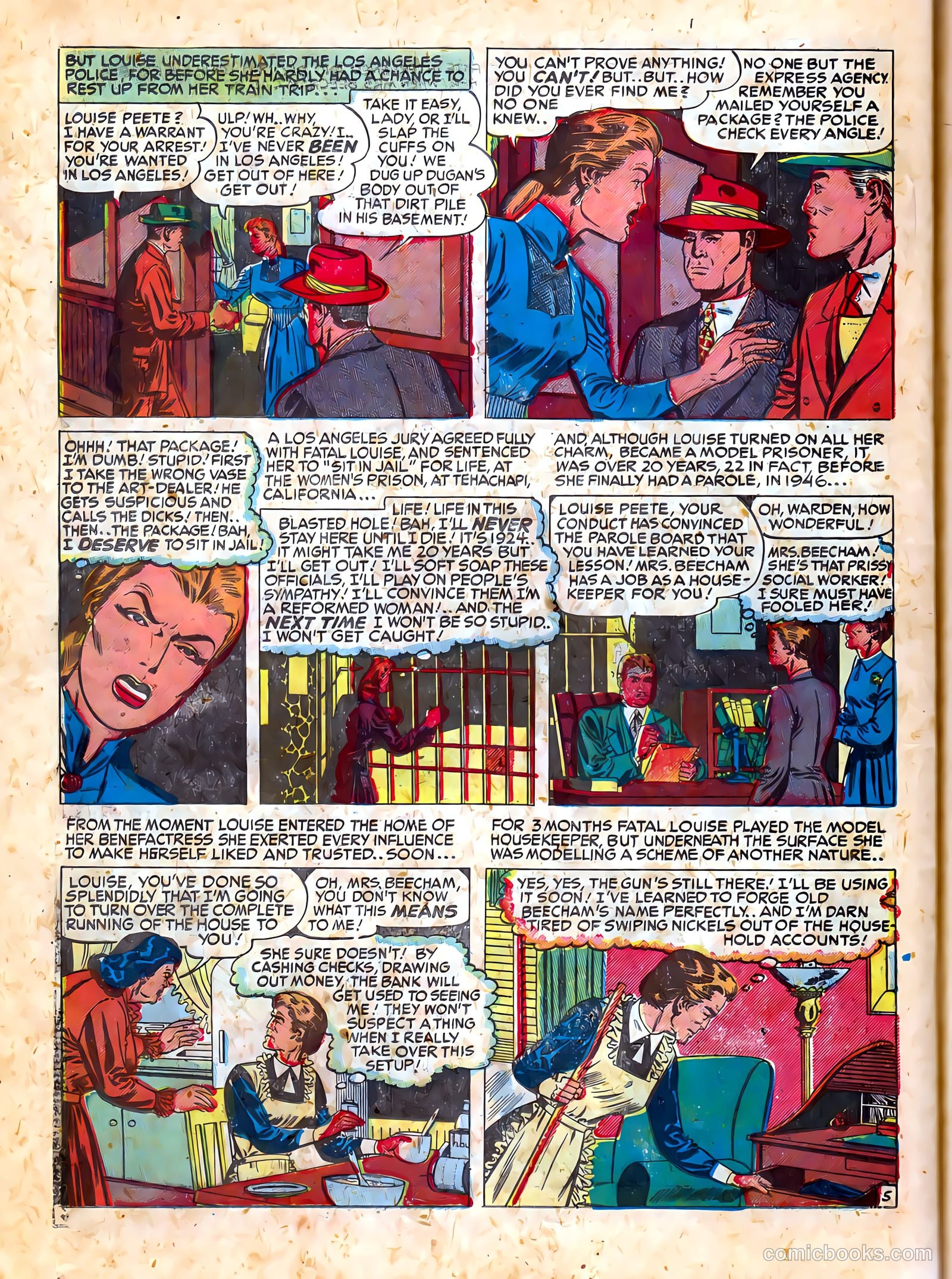 Justice Traps the Guilty #9 — page 34 of 52