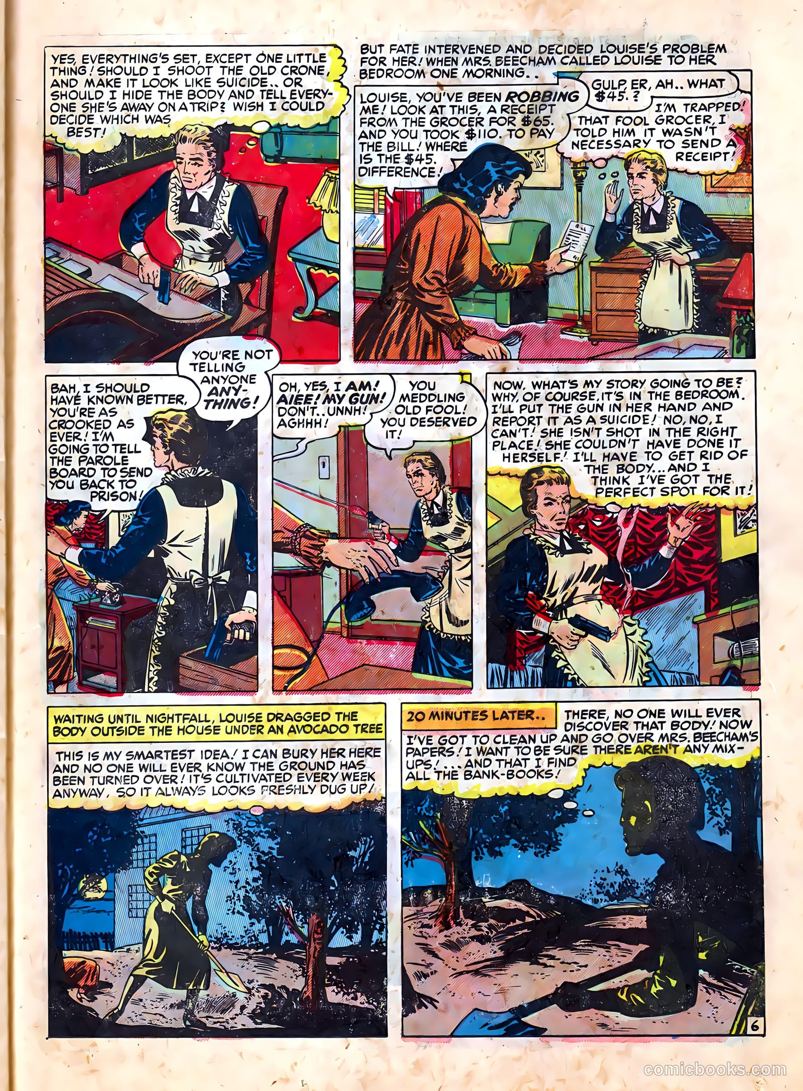 Justice Traps the Guilty #9 — page 35 of 52