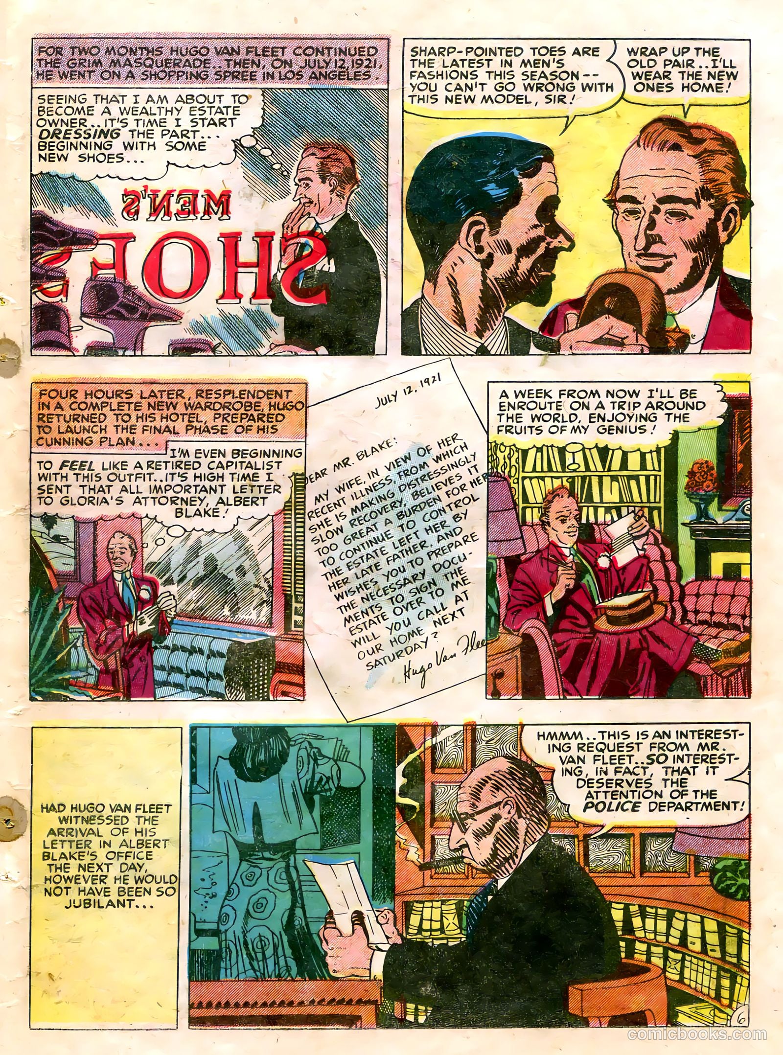 Justice Traps the Guilty #10 — page 38 of 53