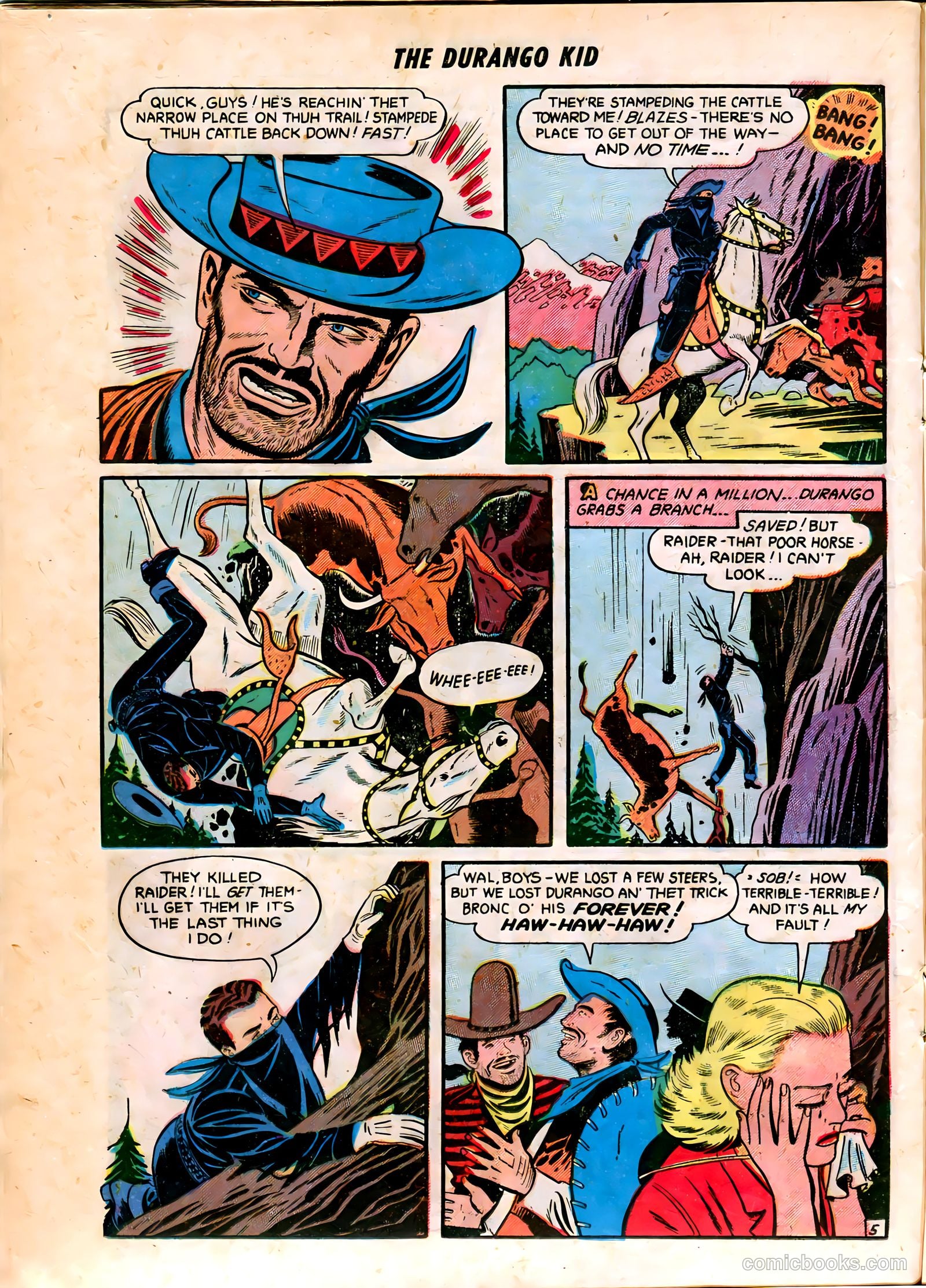 Durango Kid #22 — page 16 of 36