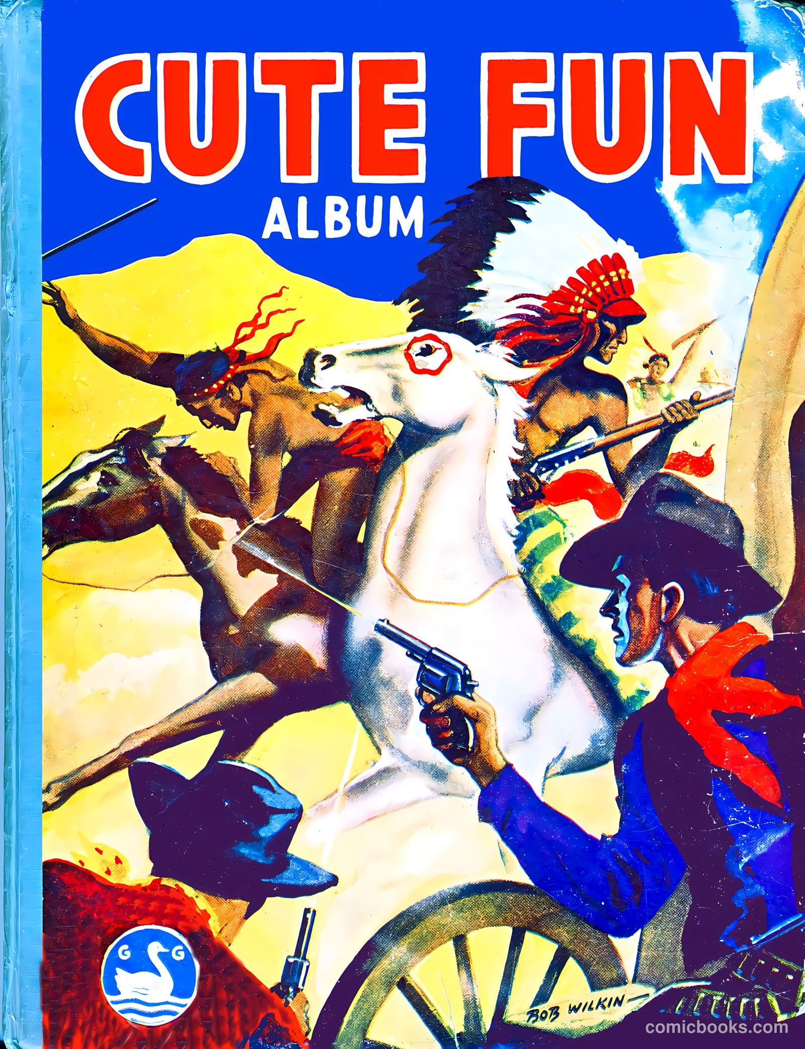 Cute Fun Album 1953 strips only #1 — page 1 of 38