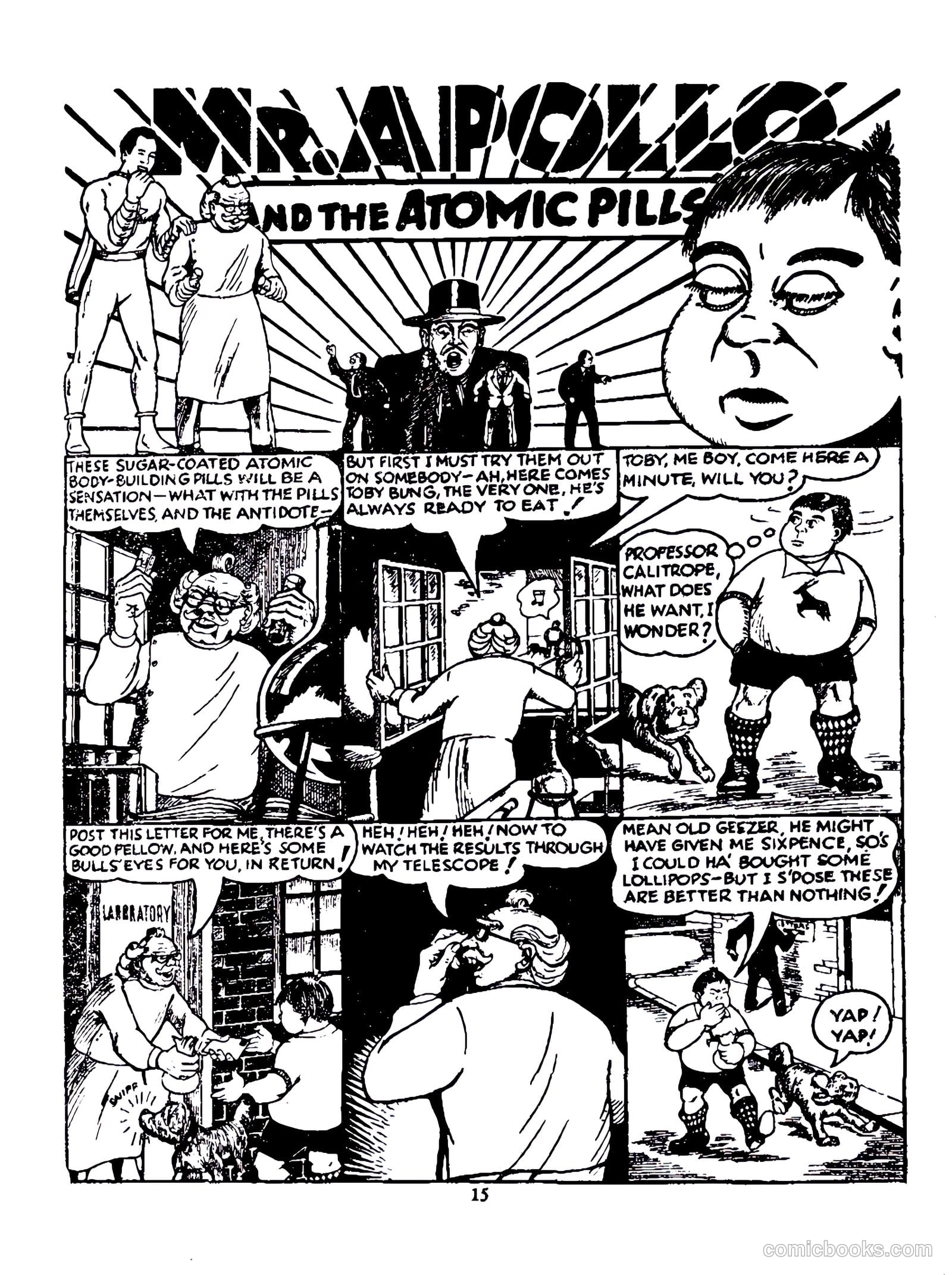 Cute Fun Album 1953 strips only #1 — page 7 of 38