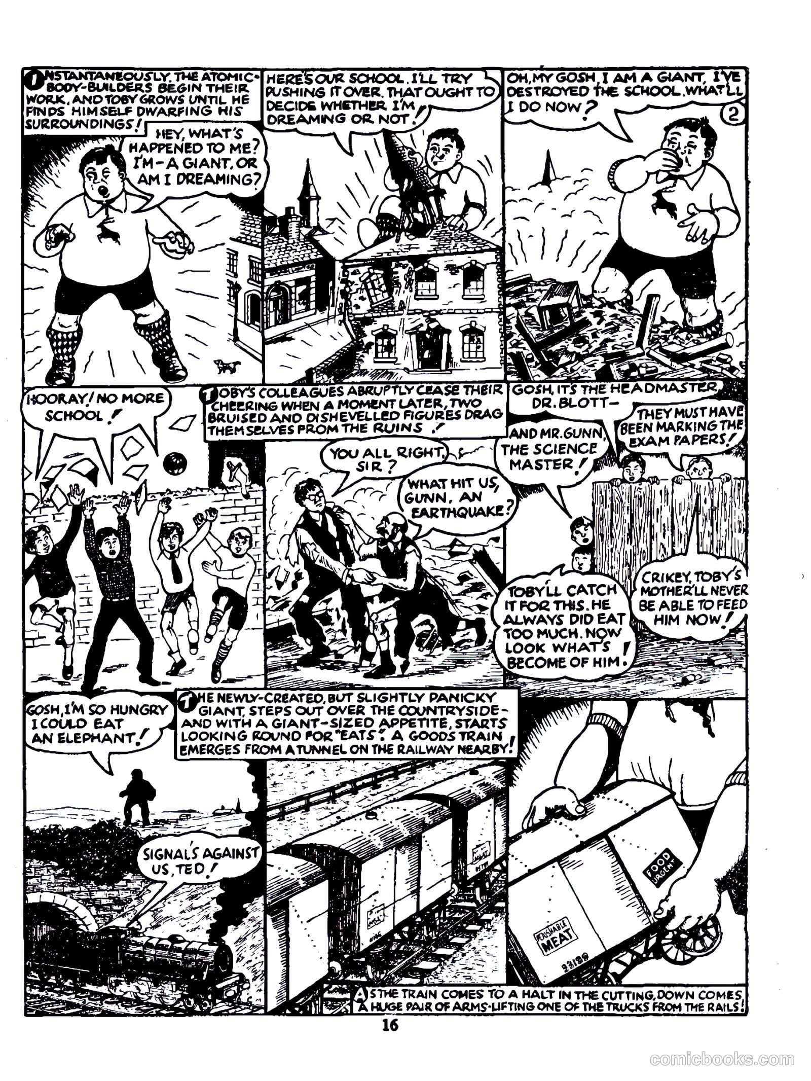 Cute Fun Album 1953 strips only #1 — page 8 of 38