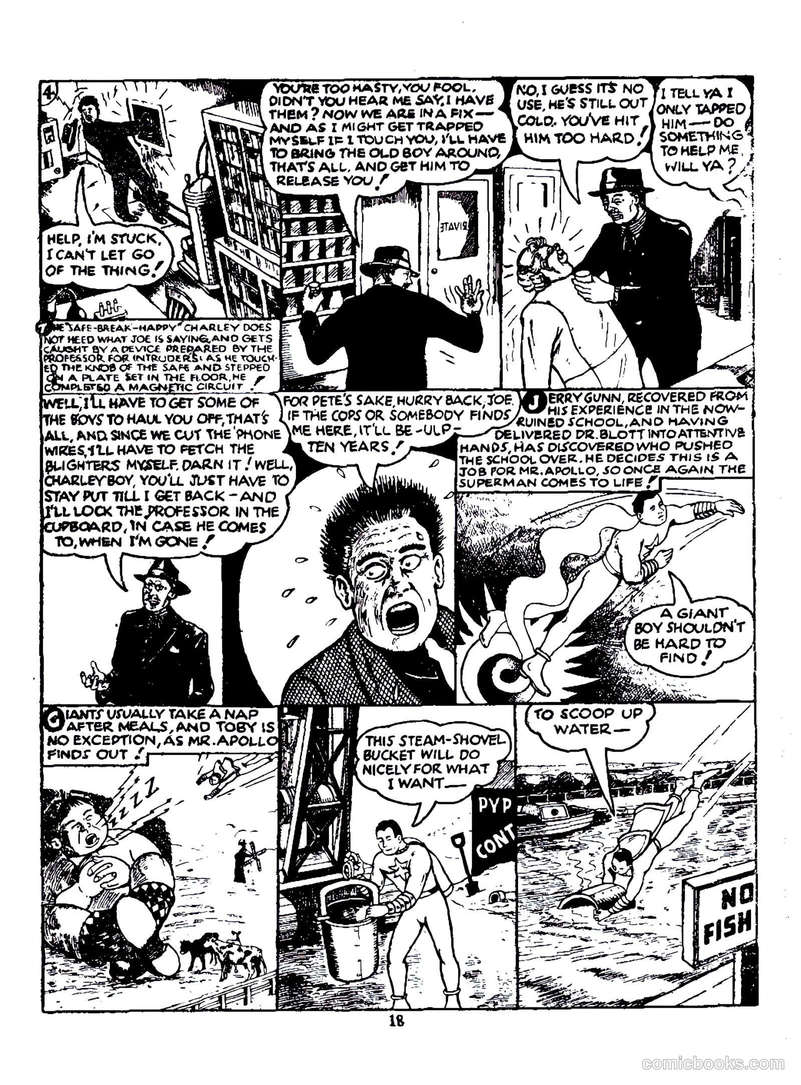 Cute Fun Album 1953 strips only #1 — page 10 of 38