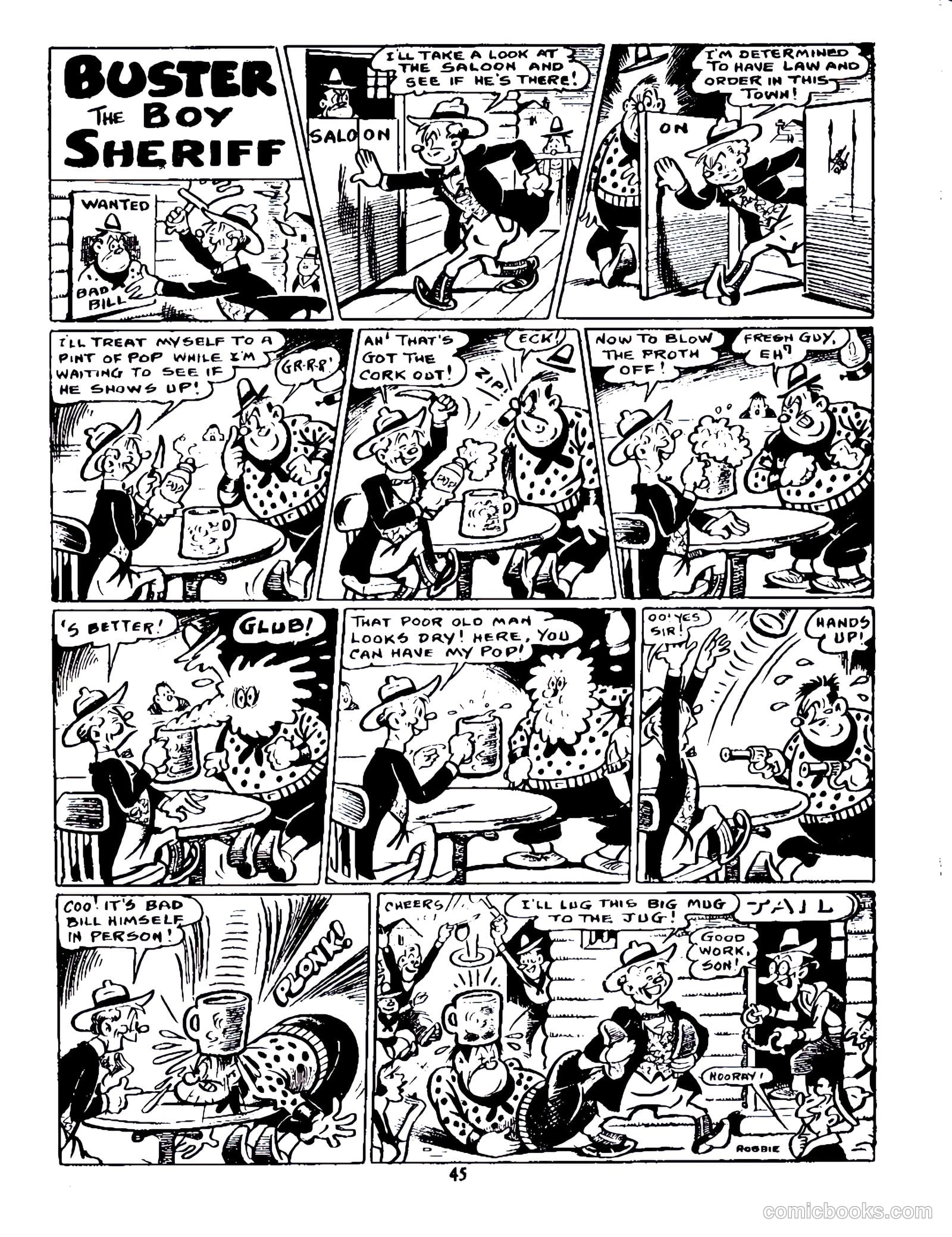 Cute Fun Album 1953 strips only #1 — page 13 of 38