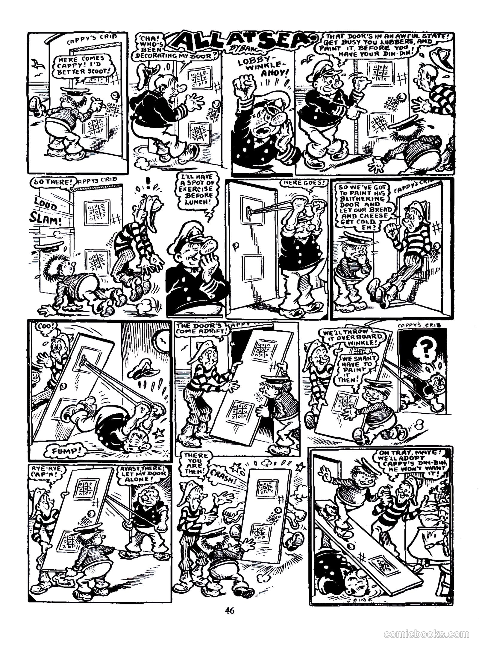 Cute Fun Album 1953 strips only #1 — page 14 of 38
