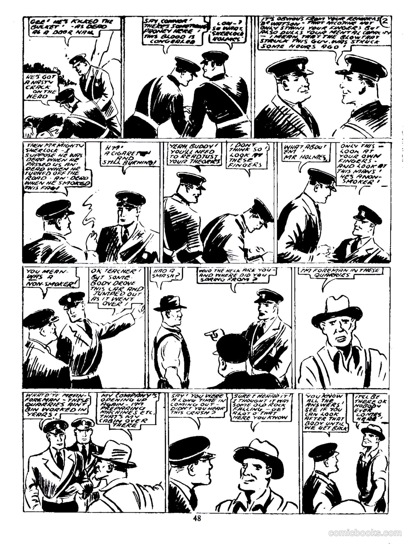 Cute Fun Album 1953 strips only #1 — page 16 of 38