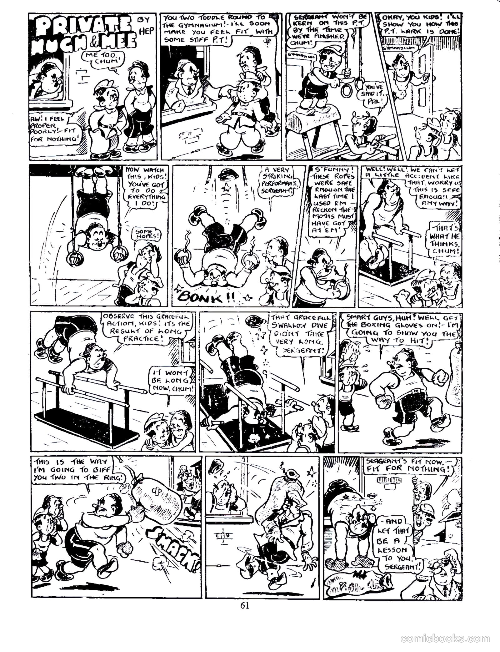 Cute Fun Album 1953 strips only #1 — page 19 of 38