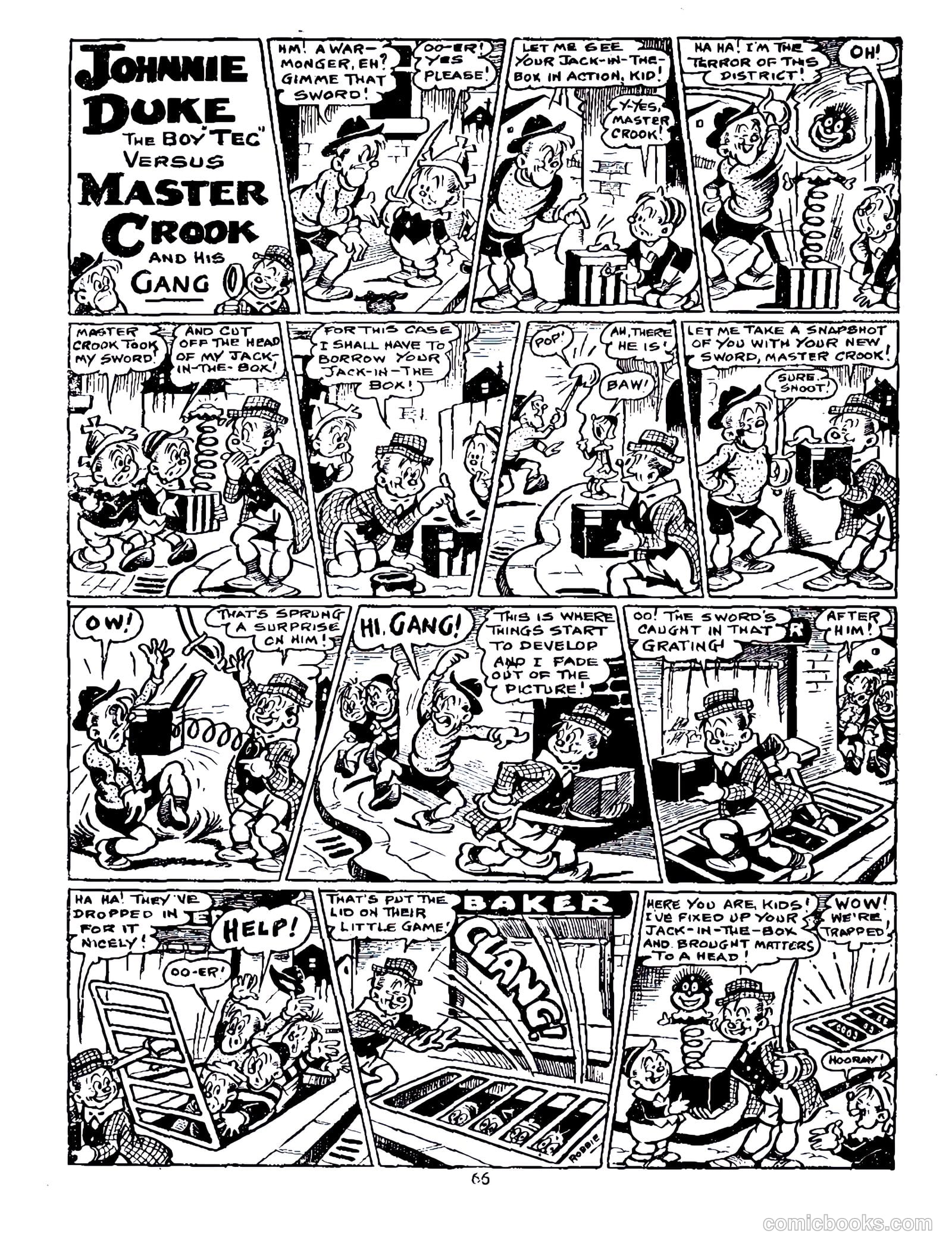 Cute Fun Album 1953 strips only #1 — page 24 of 38