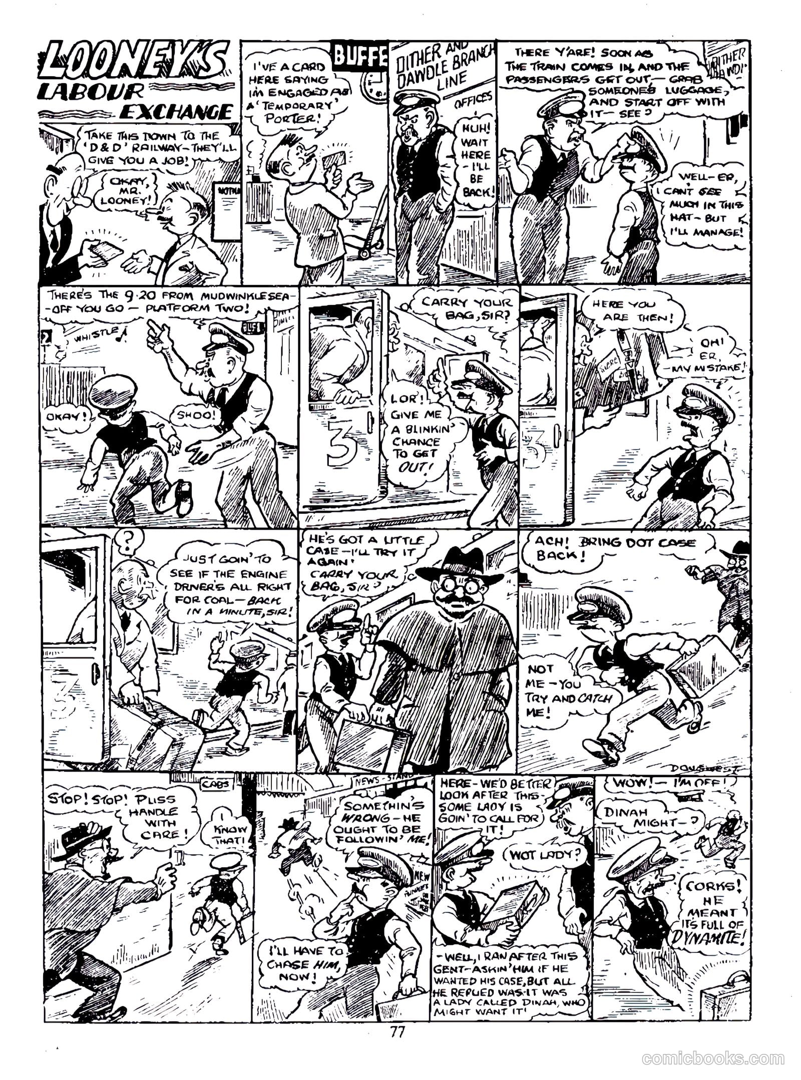 Cute Fun Album 1953 strips only #1 — page 25 of 38