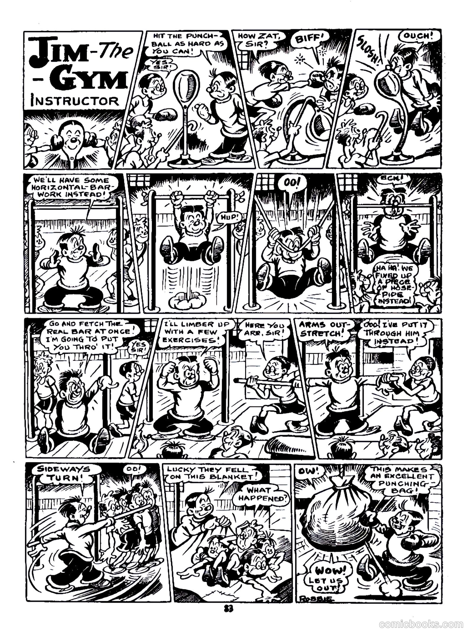 Cute Fun Album 1953 strips only #1 — page 27 of 38